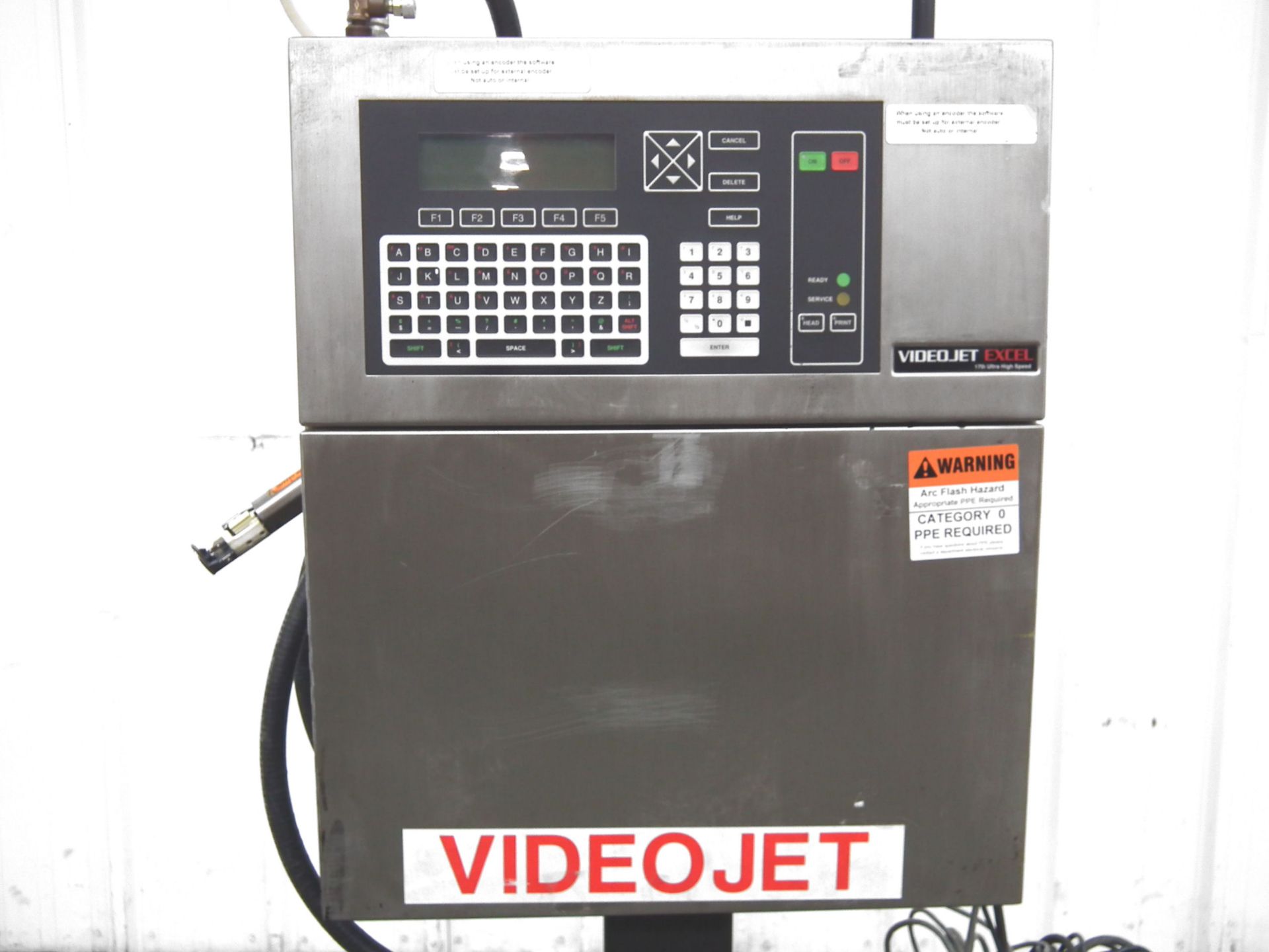 VideoJet Excel 170i Auto Flush Inkjet Coder A6474 - Image 4 of 11