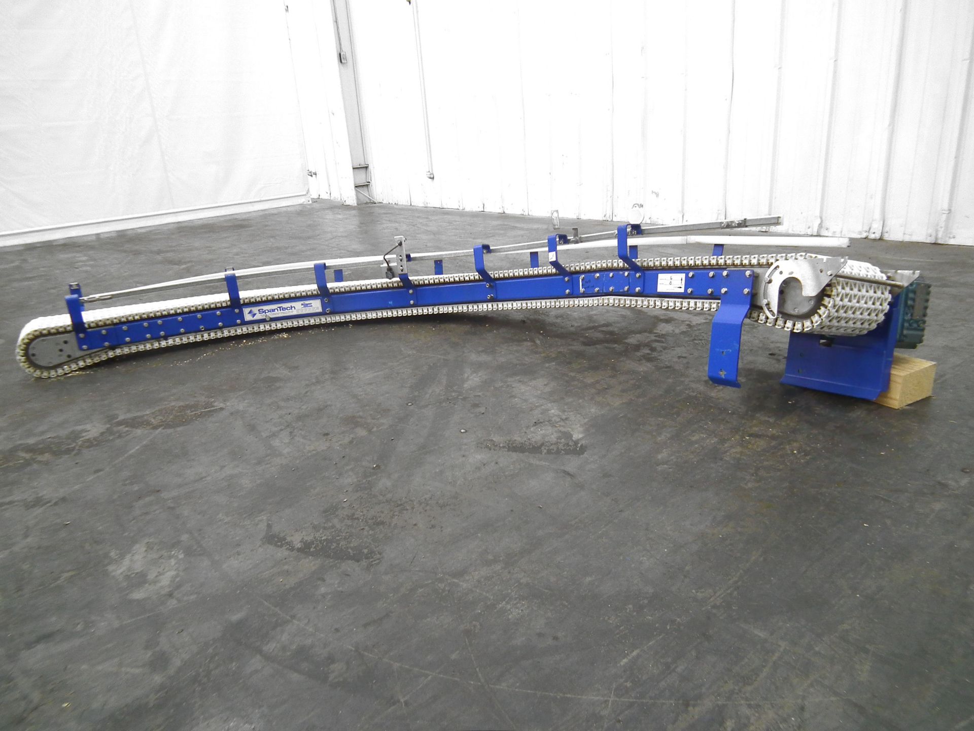Spantech 90 degree Curve Conveyor 8.5W x 100L A4803 - Image 3 of 6