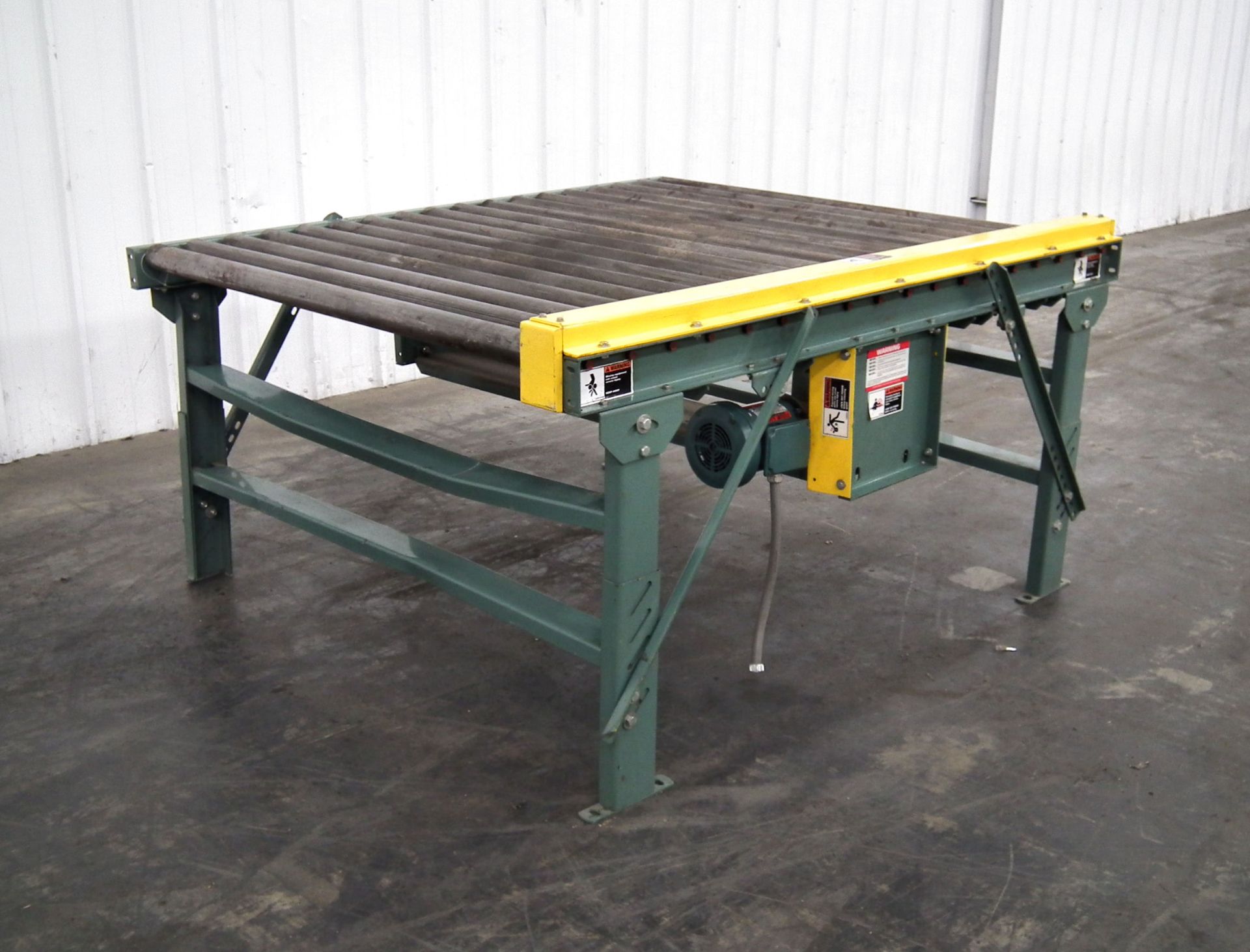 Hytrol Live Roller Pallet Conveyor 6 Feet Long A2587 - Image 3 of 6