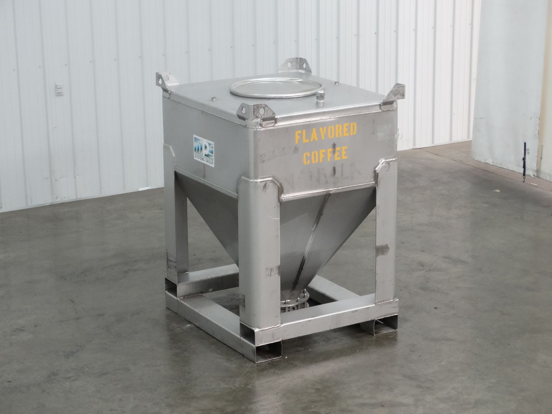 MPE Systems 220 Gallon Stainless Steel Tote D1520 - Image 4 of 8
