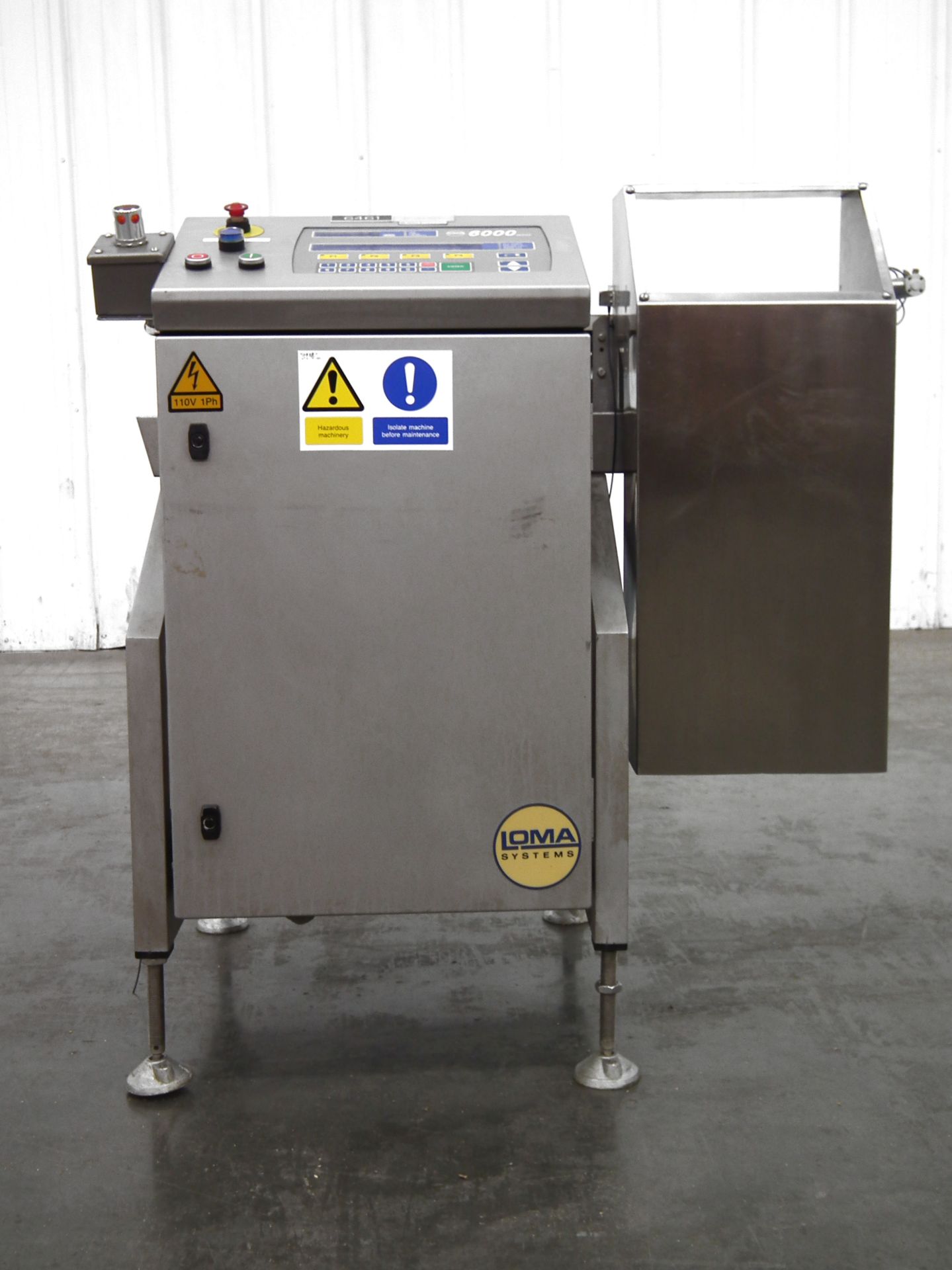 Loma 6000 Three Belt Checkweigher 5.5" Wide Belt B3157