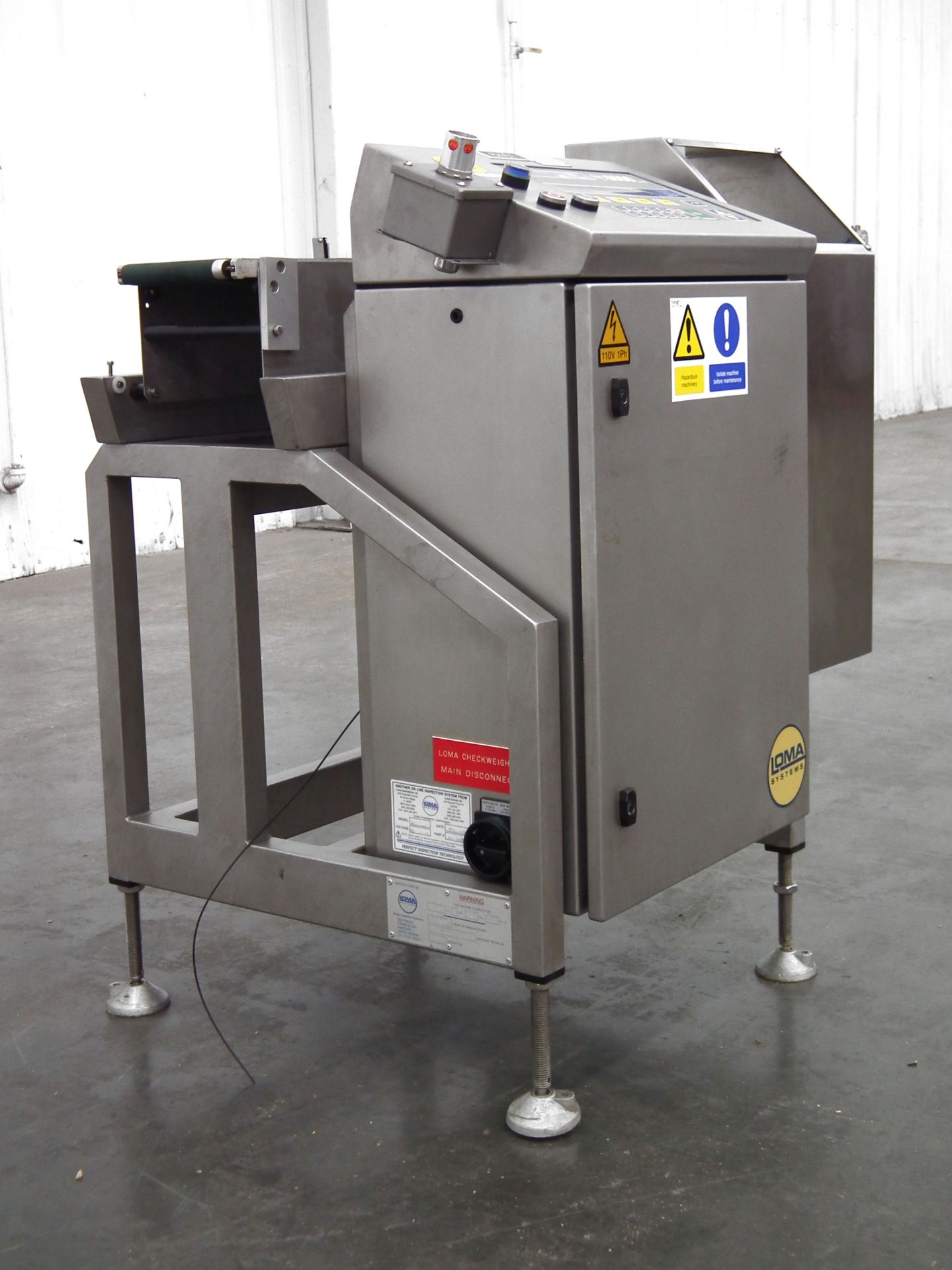 Loma 6000 Three Belt Checkweigher 5.5" Wide Belt B3157 - Image 2 of 9