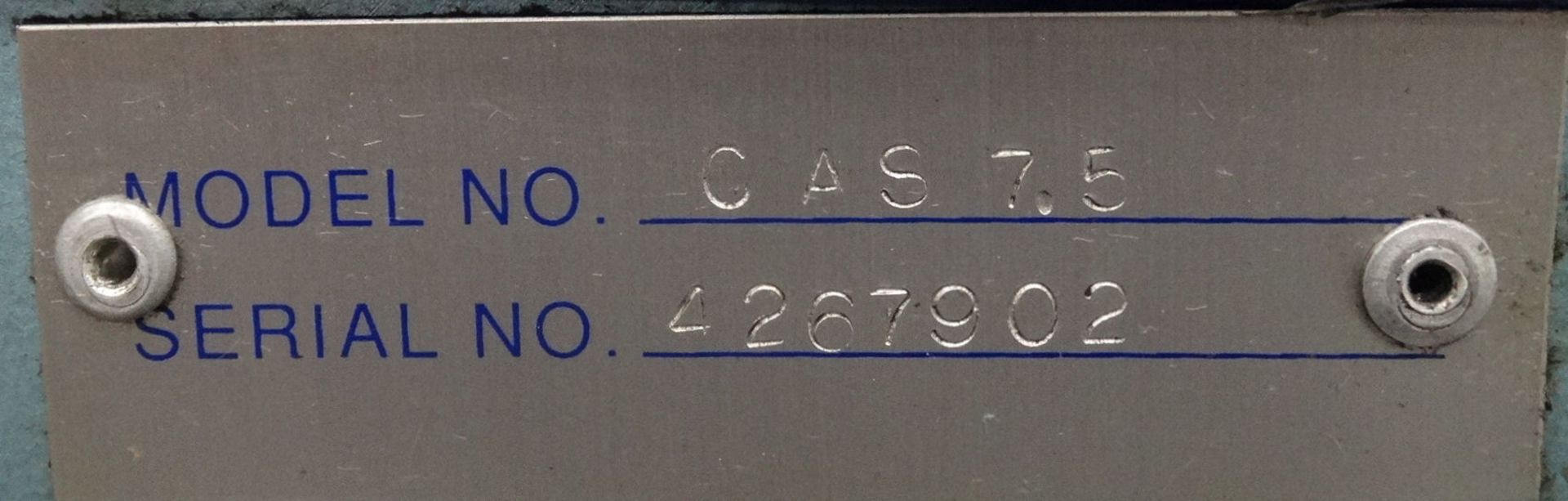 Cleveland CAS 7.5 Air Compressor A9936 - Image 9 of 10