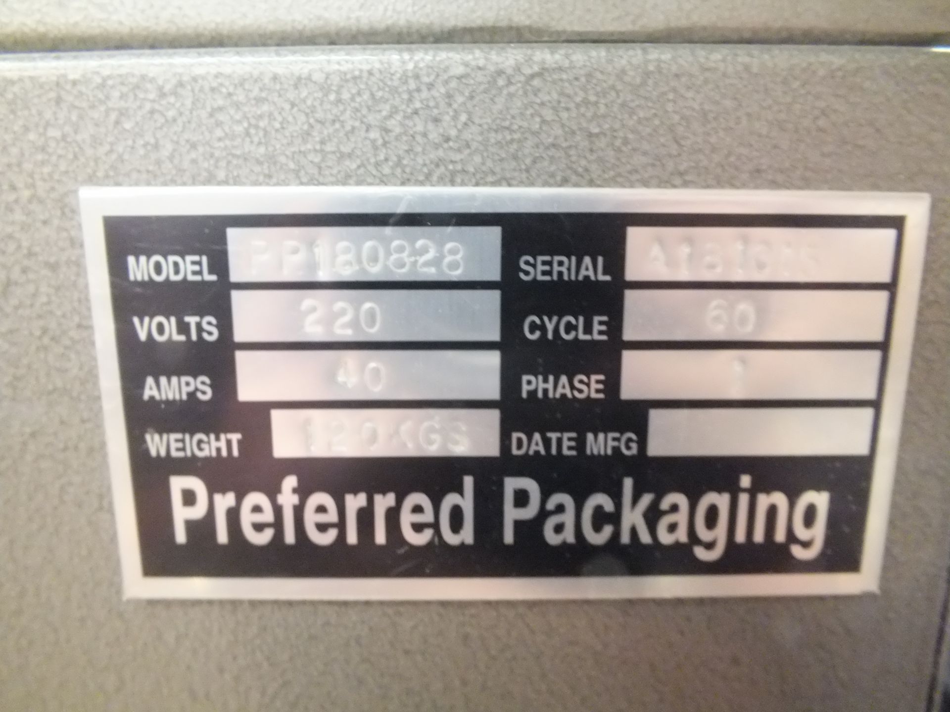 Preferred Packaging PP180828 Heat Shrink Tunnel B1546 - Image 7 of 7