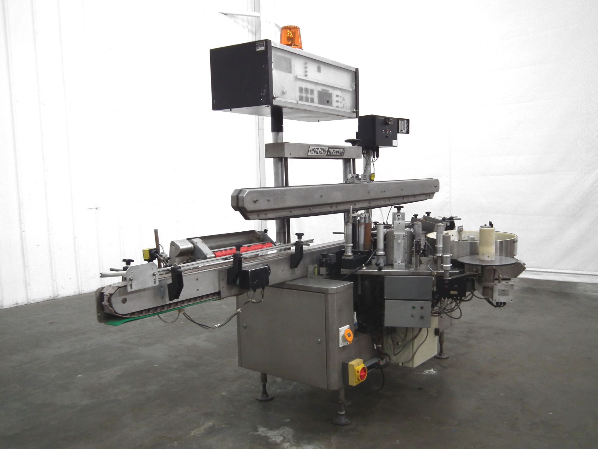 Harland Mercury Inline Pressure Sensitive Labeler A8159 - Image 2 of 10