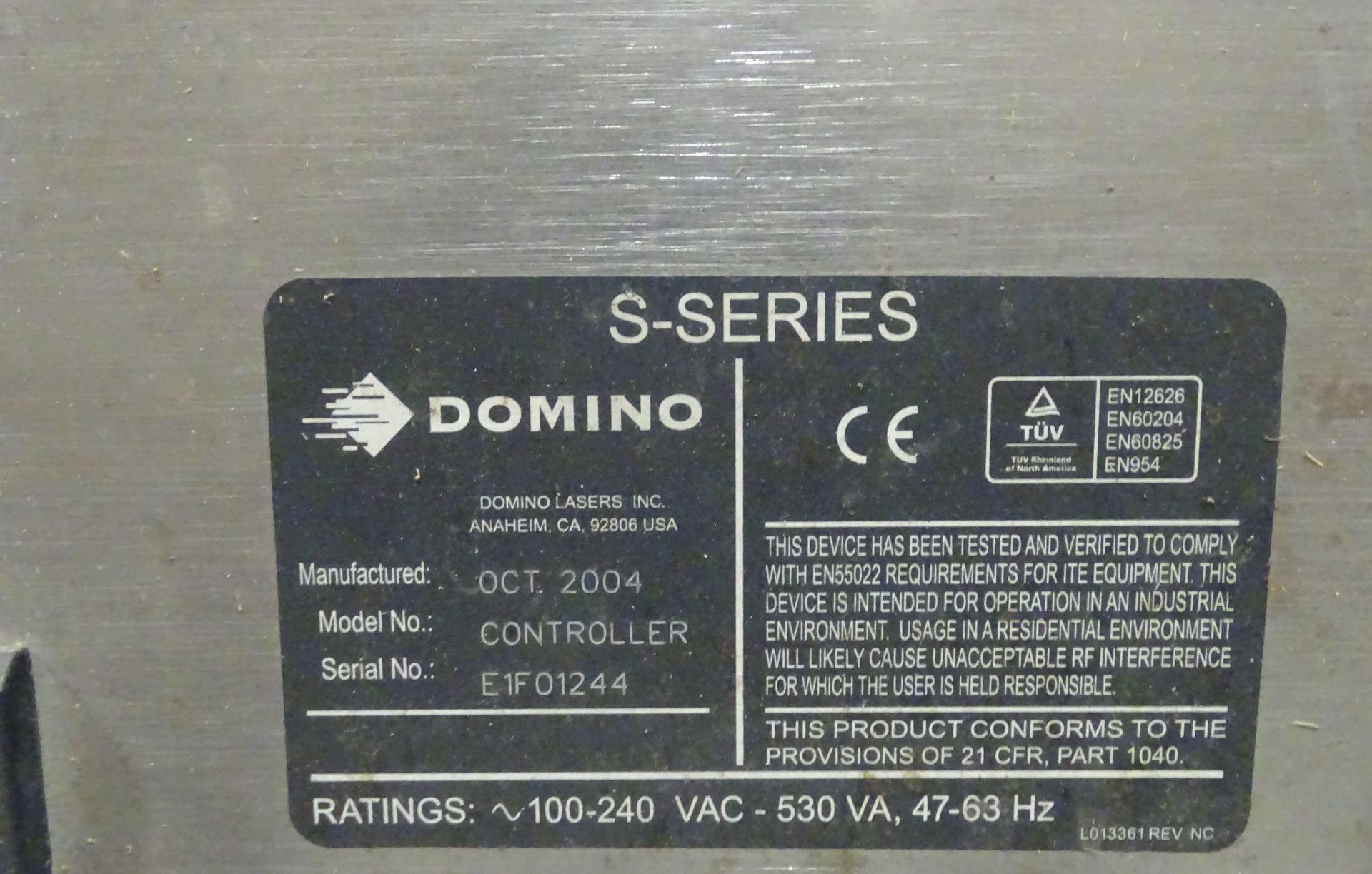 (Lot of 4) Domino S-Series Plus S300+ Controller 100-240VAC 530VA 50/60HZ - Image 7 of 9