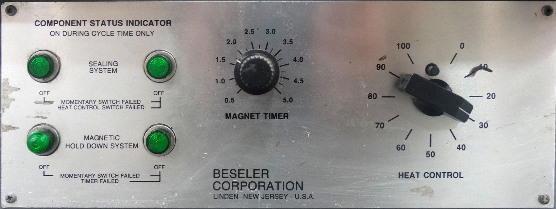 Beseler 1913GSM Tabletop Manual Shrink Wrap Sealer B1561 - Image 8 of 9