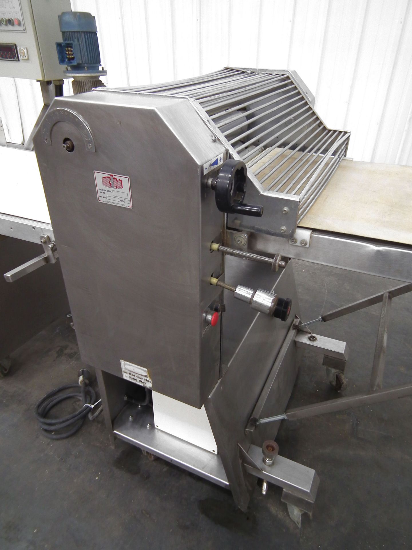 CIM Maxima 165 Dough Sheeter Guillotine 28 In Wide A7948 - Image 9 of 11