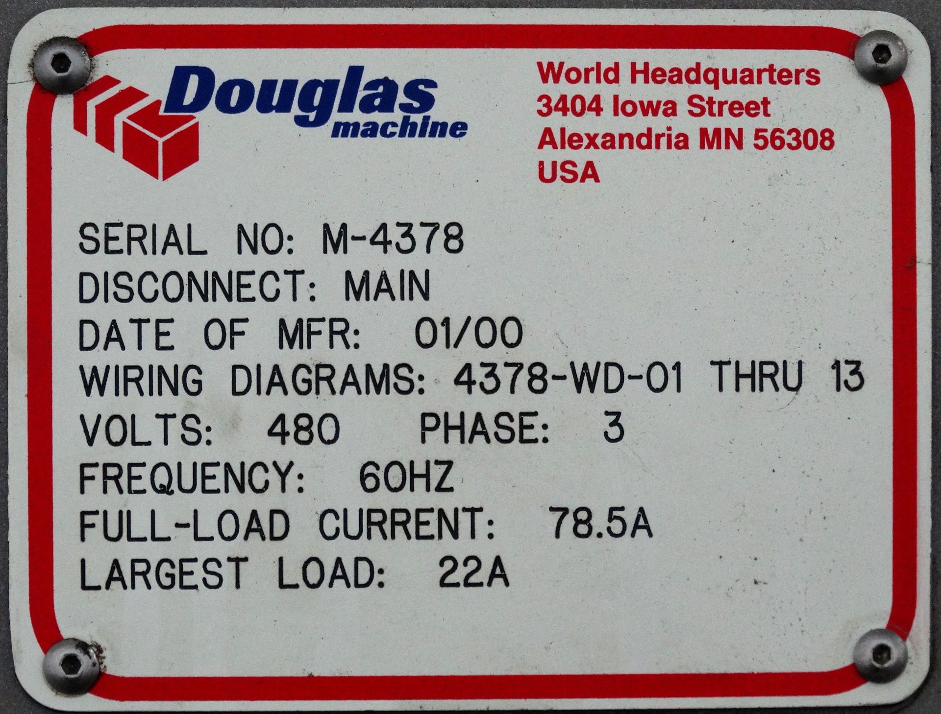 Douglas Shrink Wrapper and Heat Tunnel B3656 - Image 18 of 18