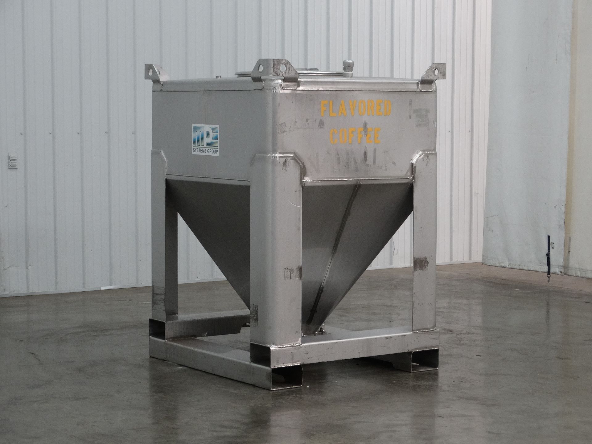 MPE Systems 220 Gallon Stainless Steel Tote D1520