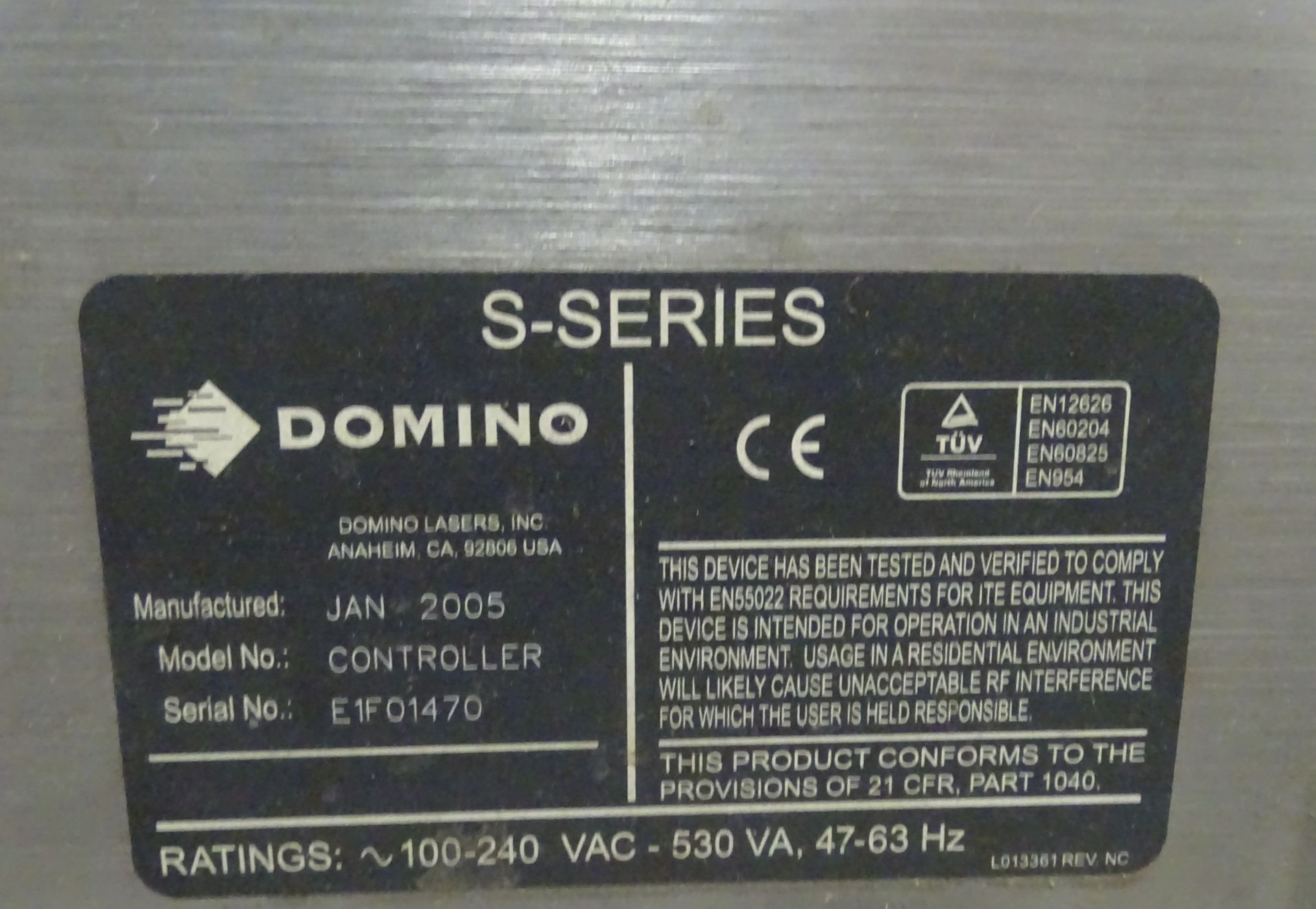 (Lot of 4) Domino S-Series Plus S300+ Controller 100-240VAC 530VA 50/60HZ - Image 8 of 9