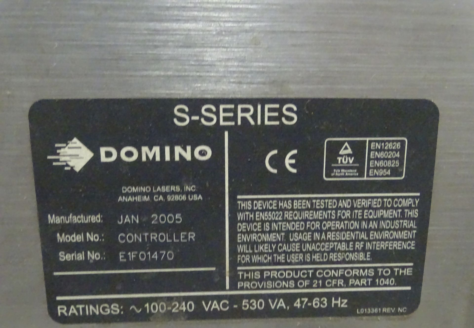 (Lot of 4) Domino S-Series Plus S300+ Controller 100-240VAC 530VA 50/60HZ - Image 6 of 9