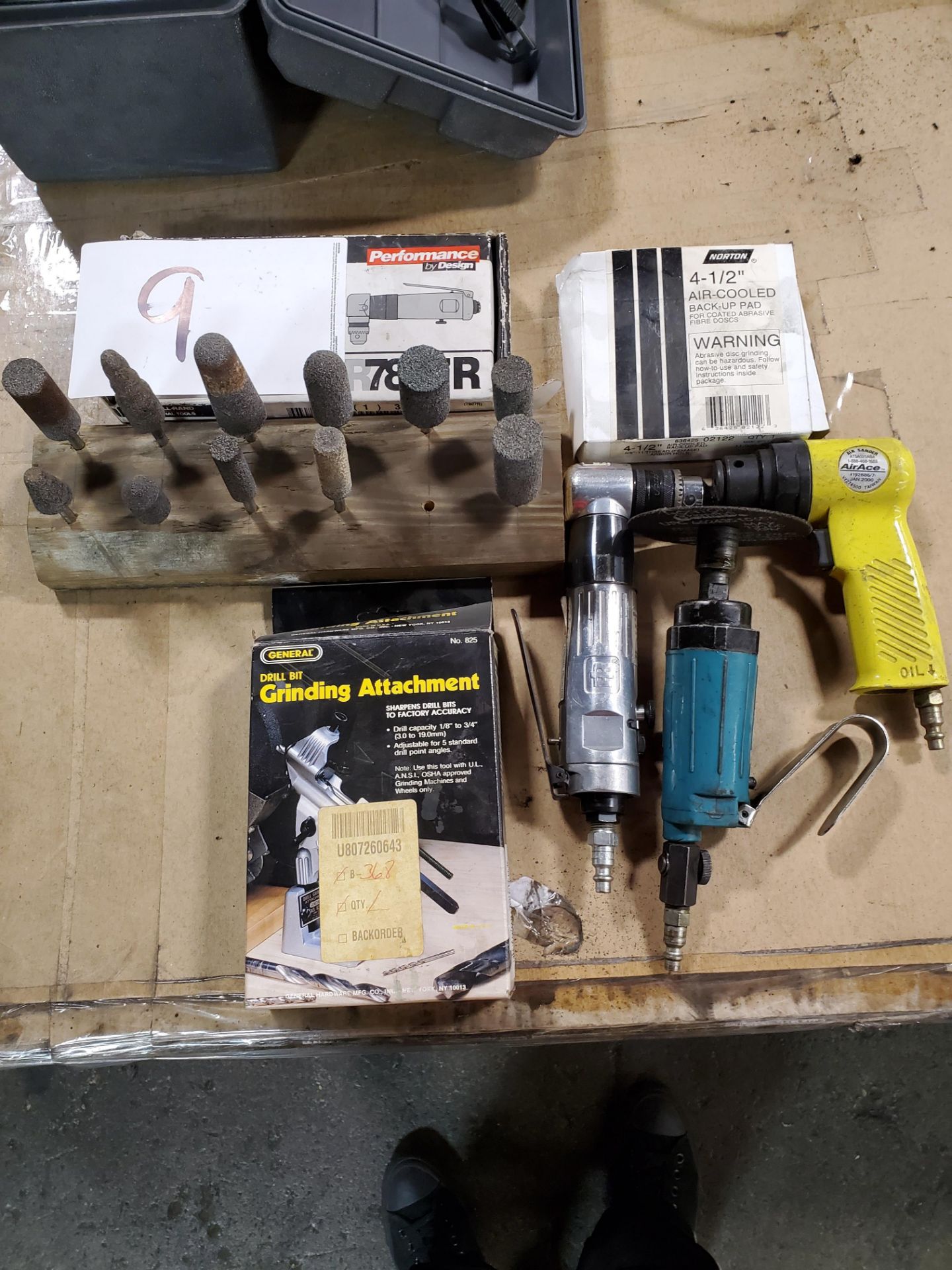 Pneumatic Tools: Sander, Grinders, Drill etc