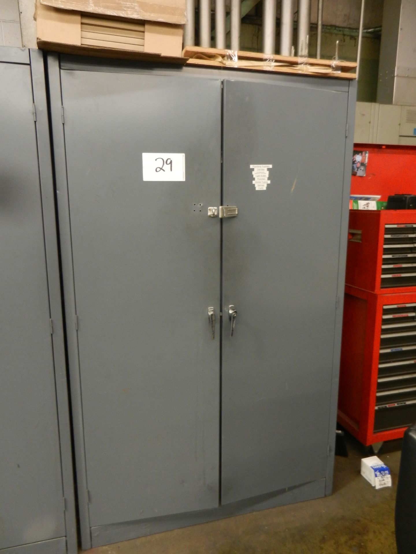 48x71x24 2 Door Storage Cabinet