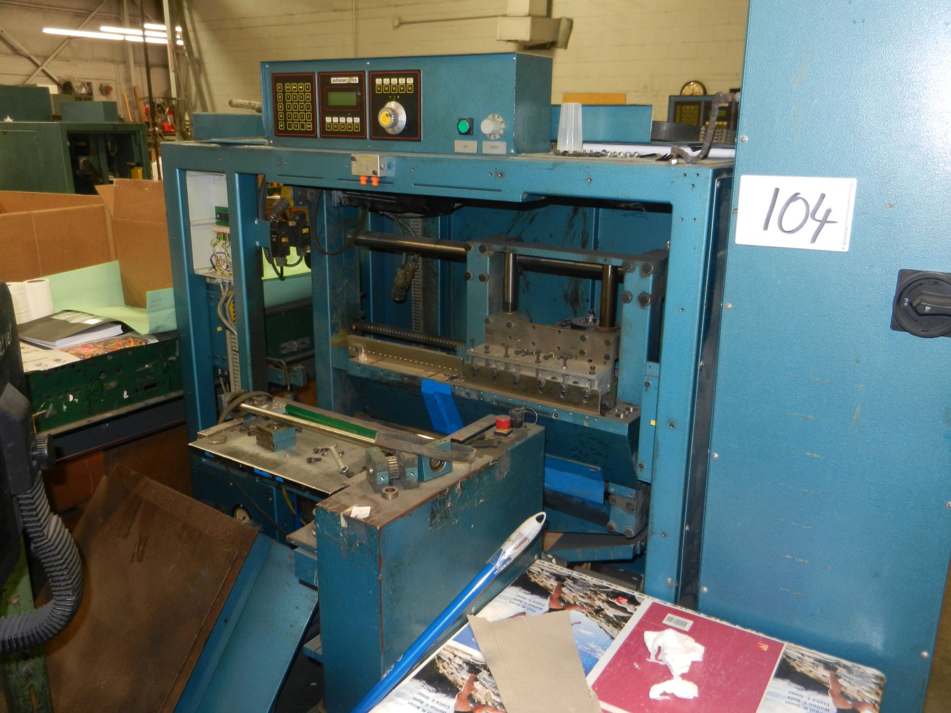 Ochsner Co. Mod#IN99 S/N OCH 3062 Book Index Cutting Machine with Foot Control