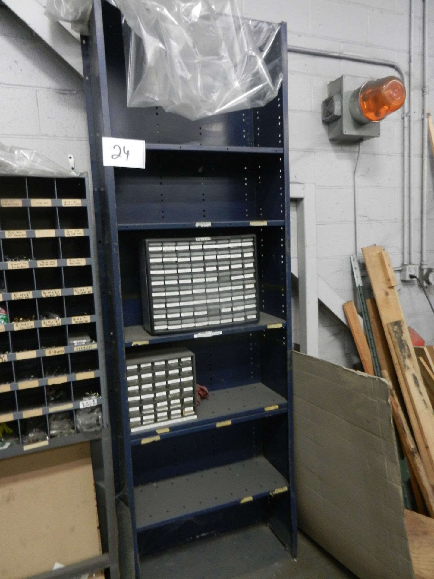 31x96x12 Steel Shelving Unit (no parts bins)