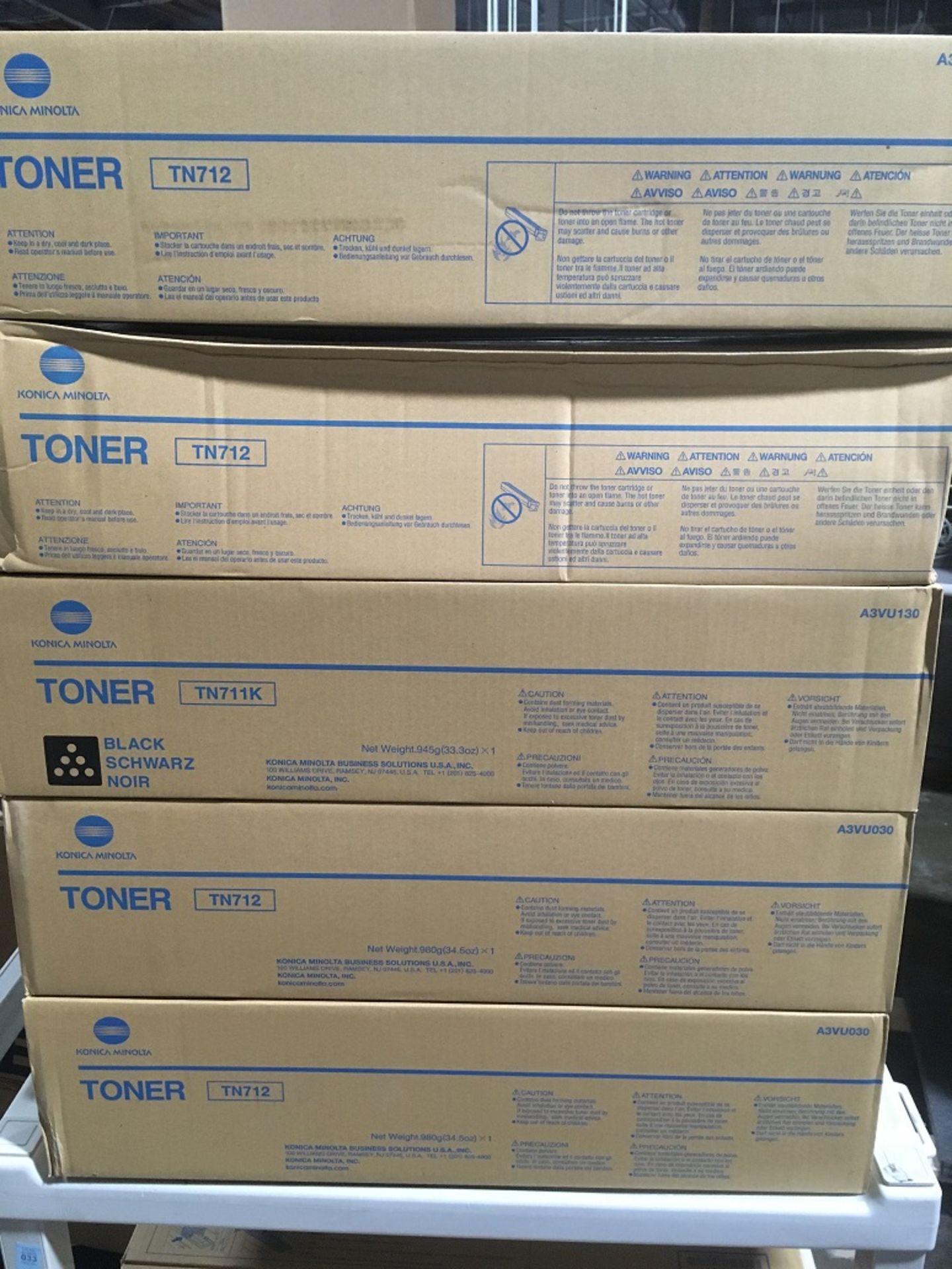 Konica-Minolta, Ricoh, HP OEM, Toner Cartridges and Waste Containers etc. (Lot) - Image 2 of 5