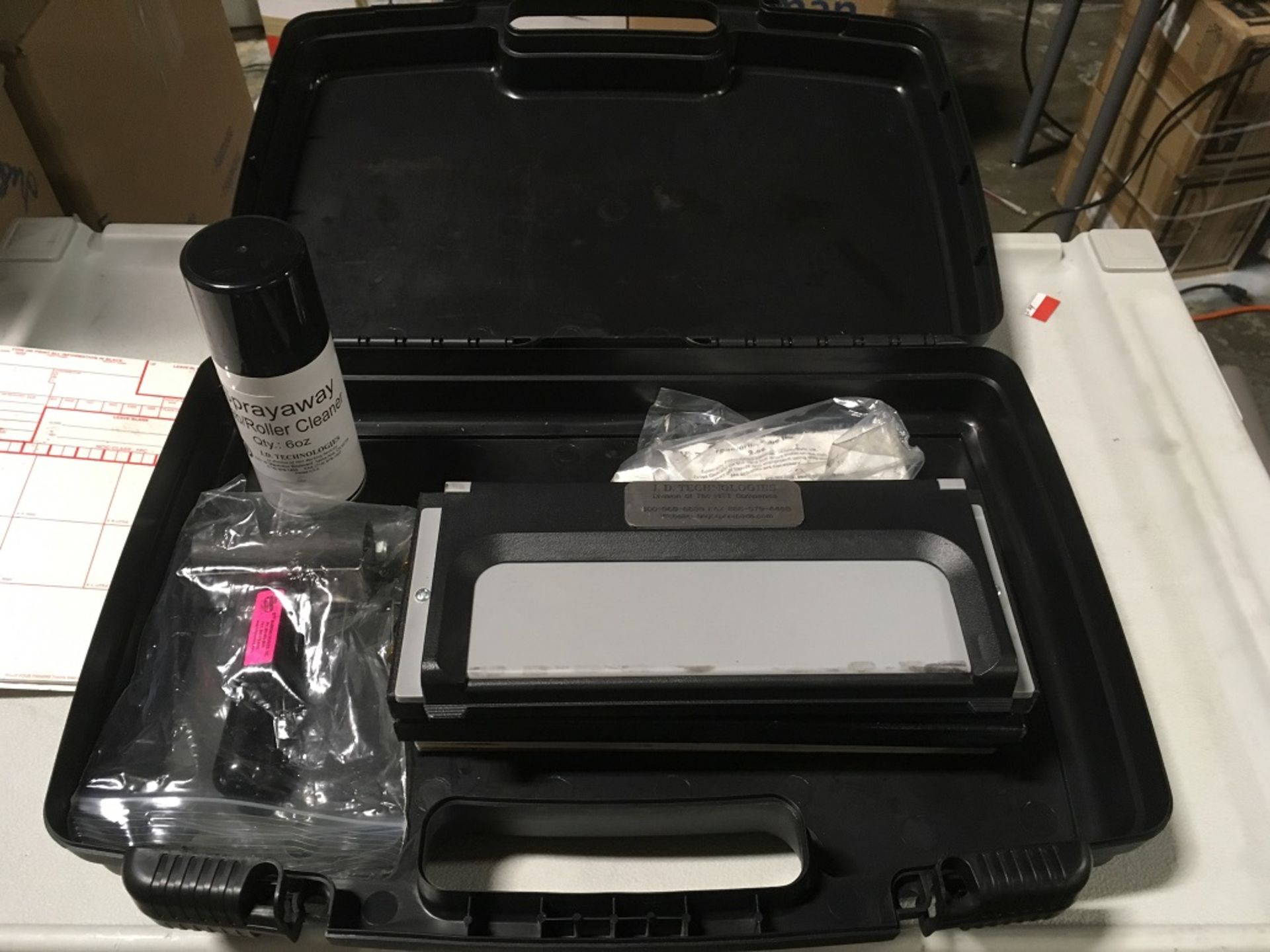 Fingerprint Pad Kit W\Hard Case