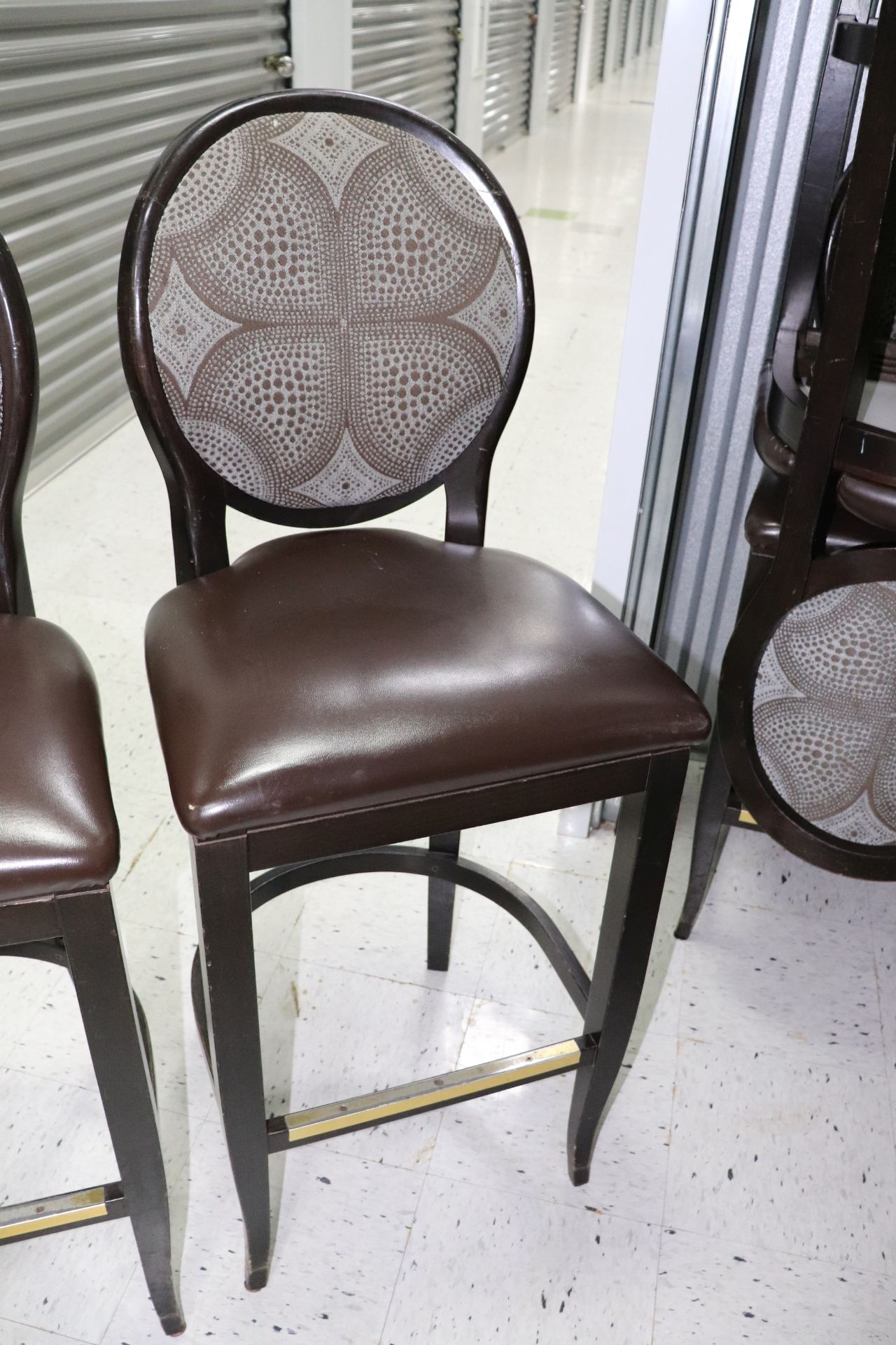 Choice of 13 bar stools 4' high, first come first pick