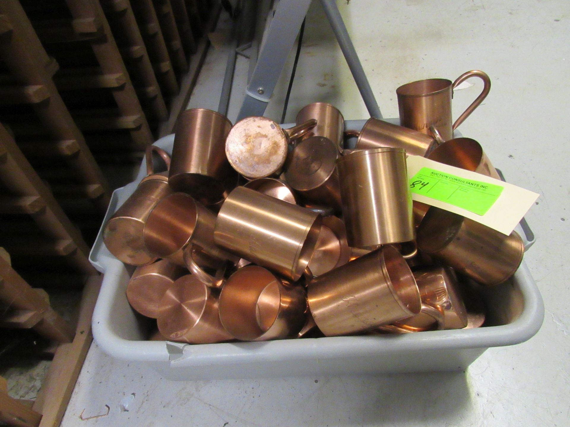 Copper mugs