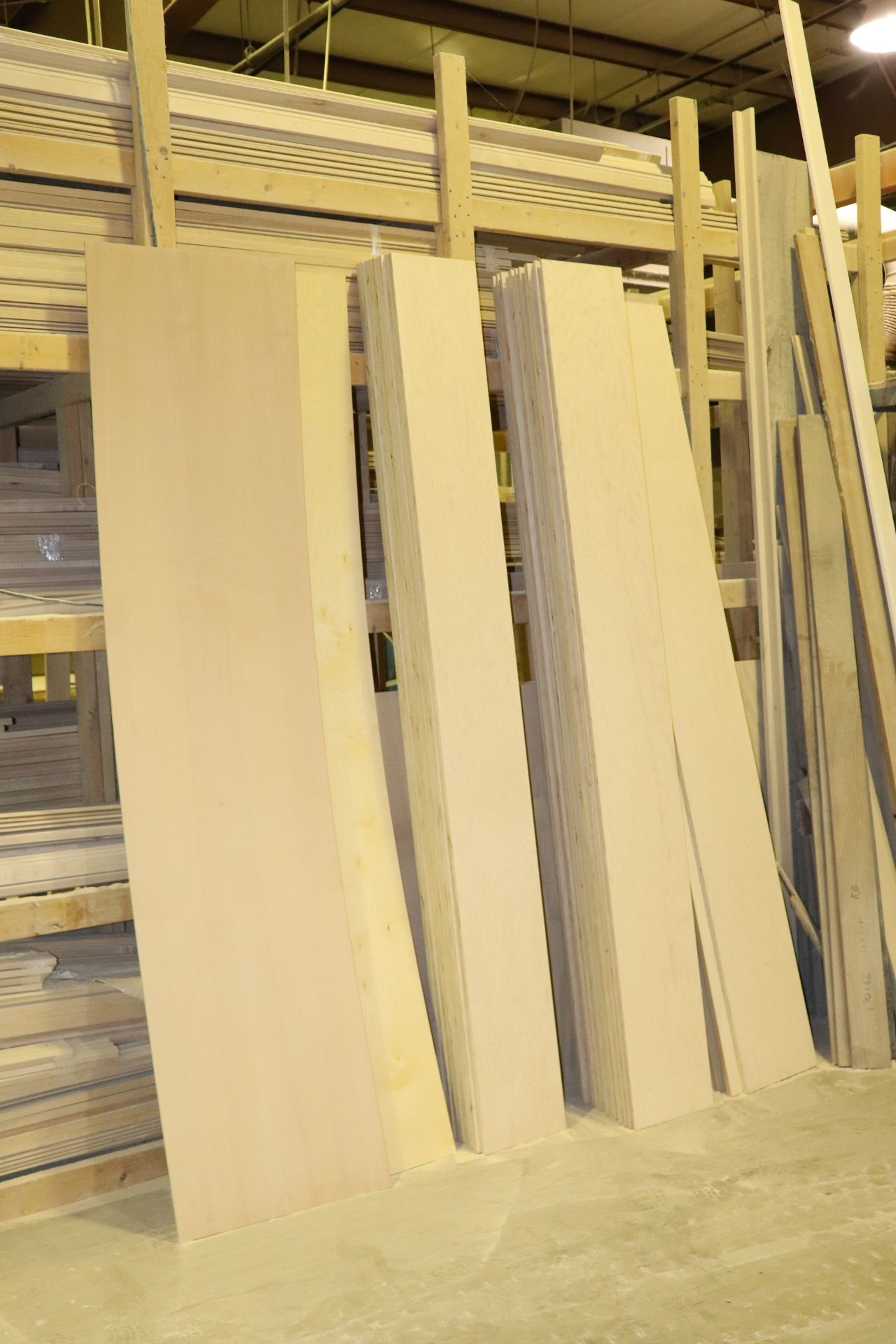 Contents of storage shelfs. Cheery, Birch, Knotty Alder, etc - Image 8 of 9