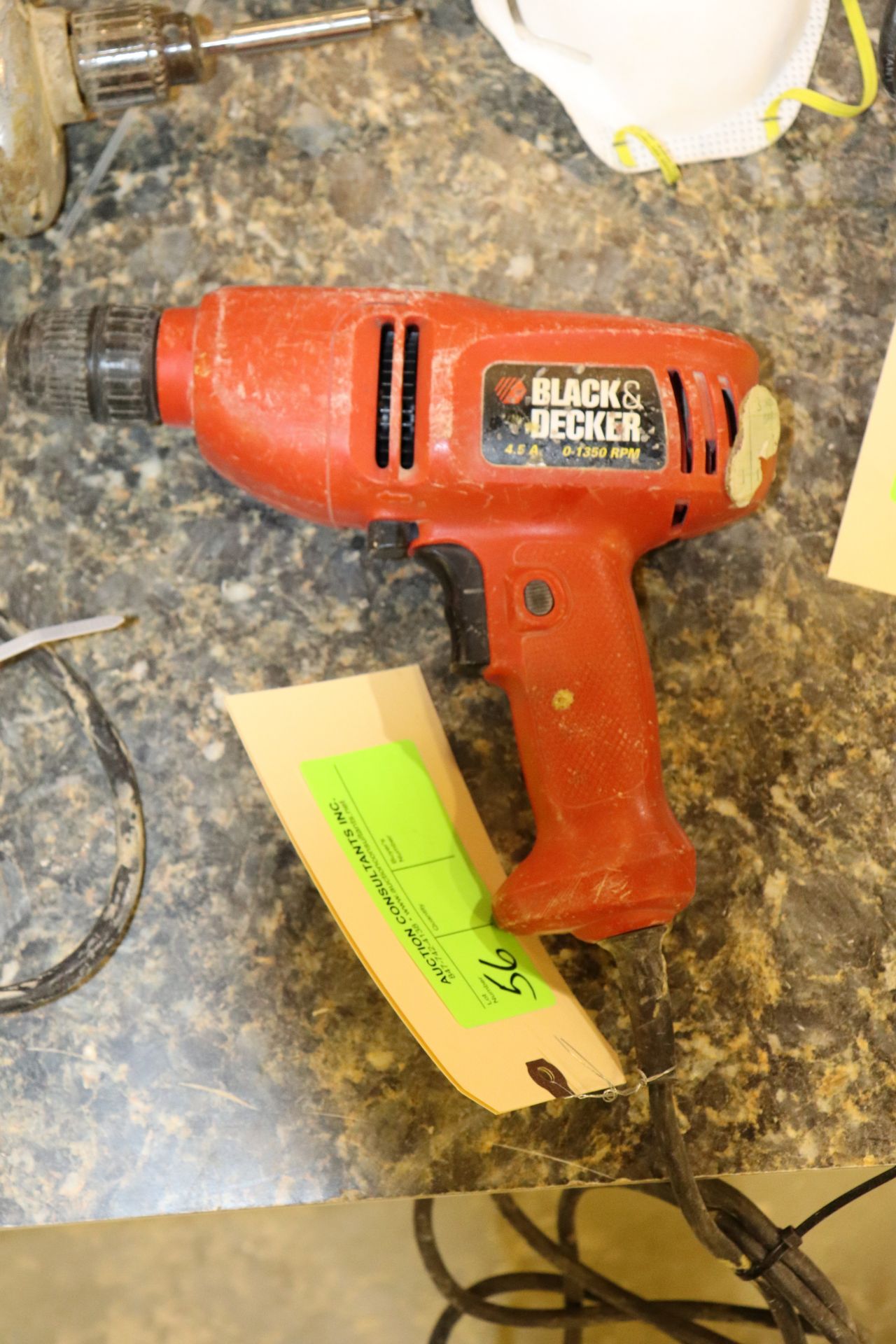 Black & Decker 4.5 amp 1350 rpm drill