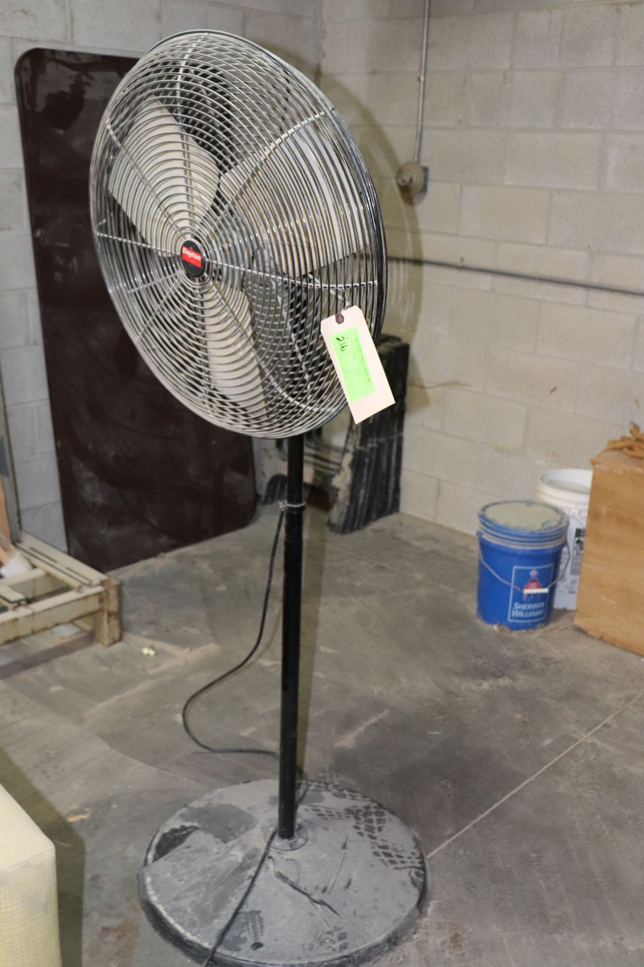 Dayton pedestal fan