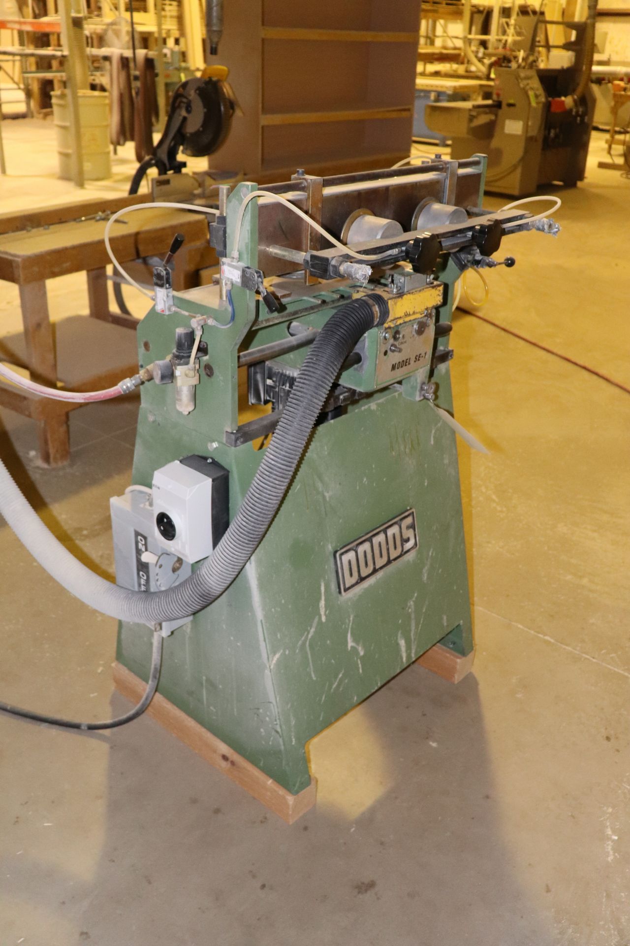 Dodds model SE1 dovetail machine, serial D94094-188