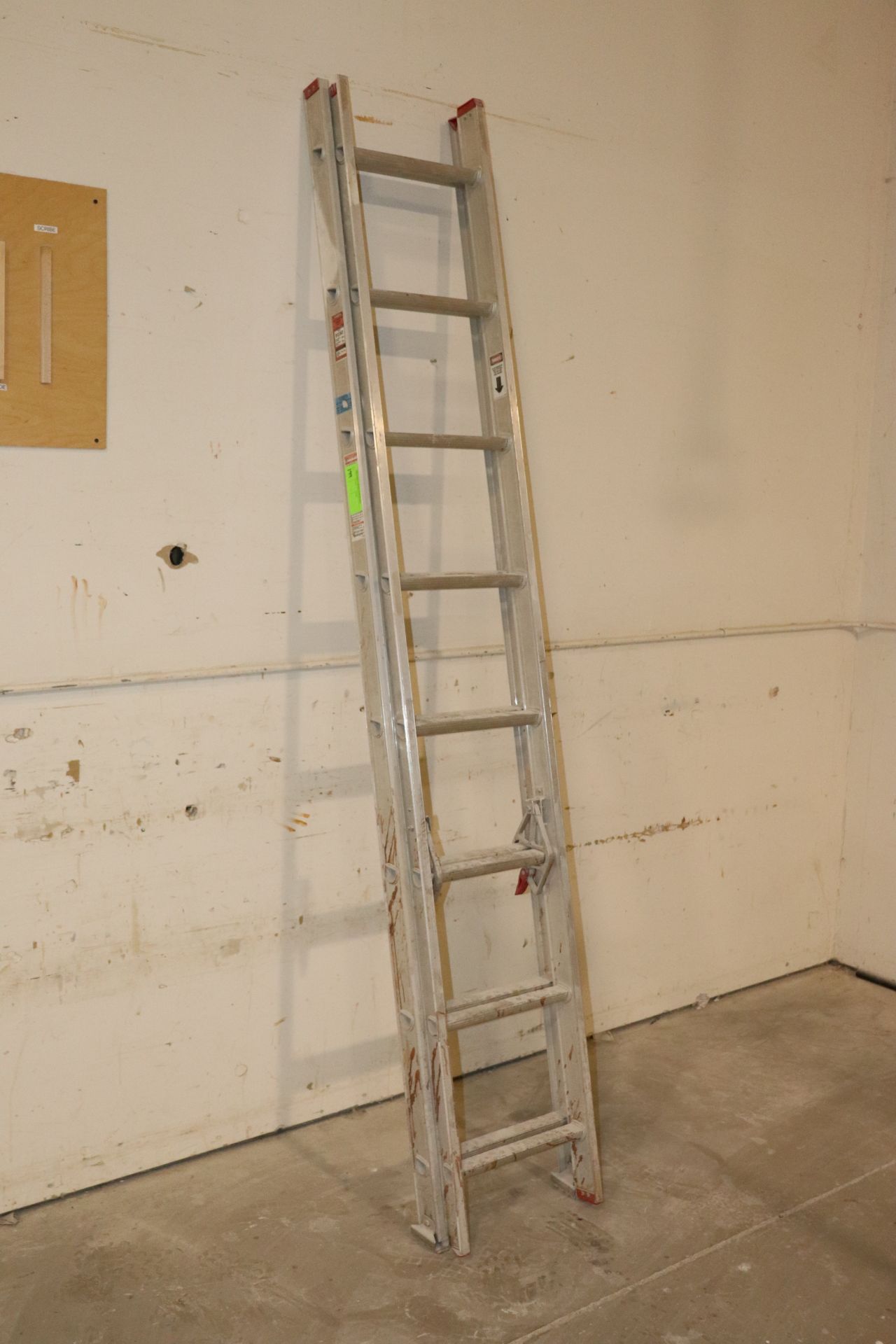 Werner Safety Master 16' aluminum ladder