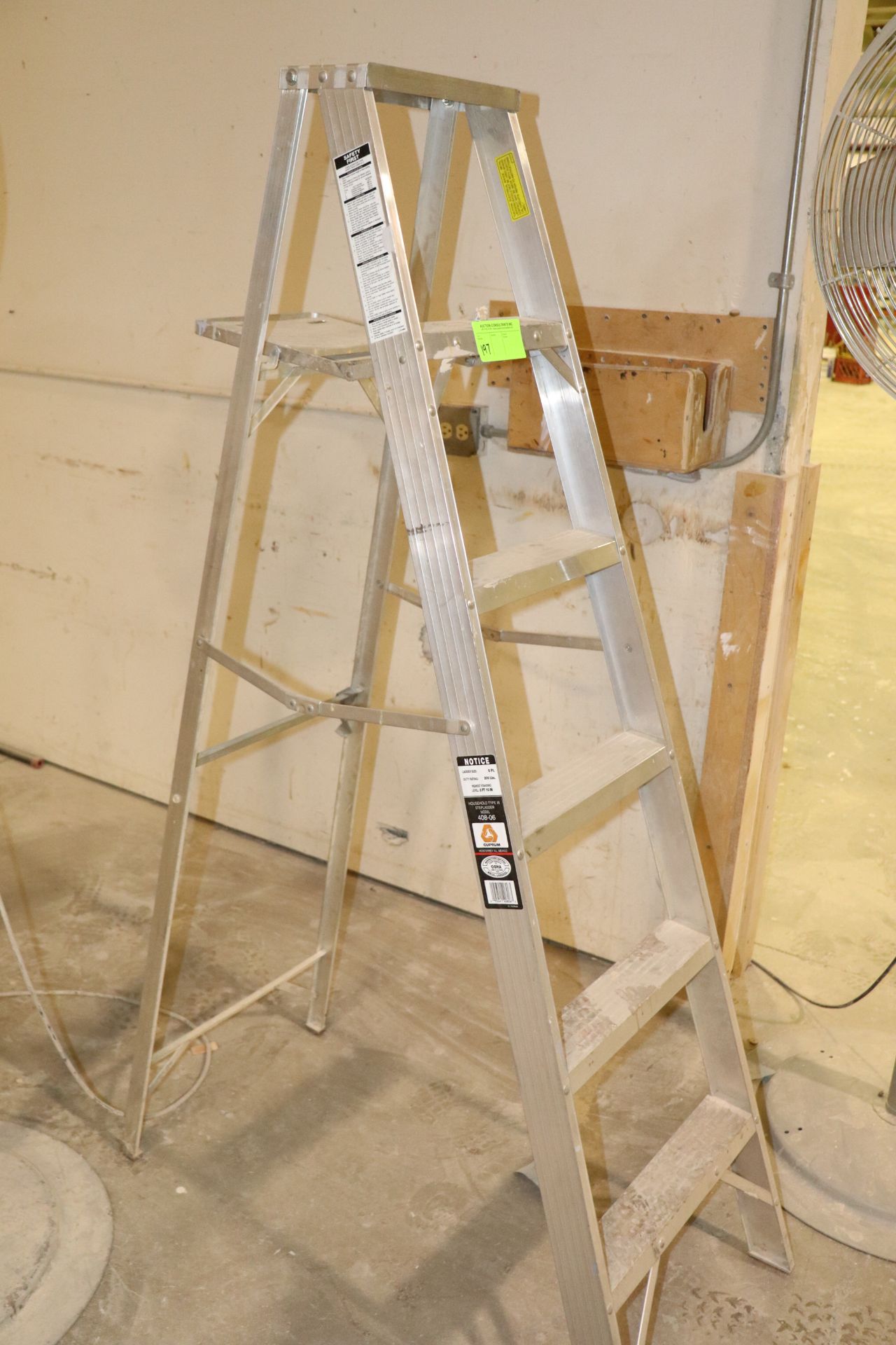 6' Cockrum aluminum ladder