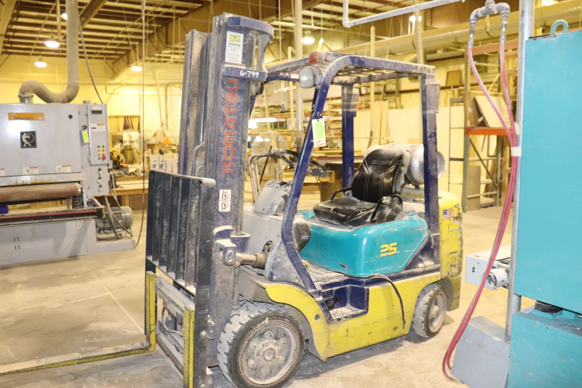 Komatsu model FG25STLP-12 LPG forklift, serial 513483A side shifter (late removal) - Image 3 of 4