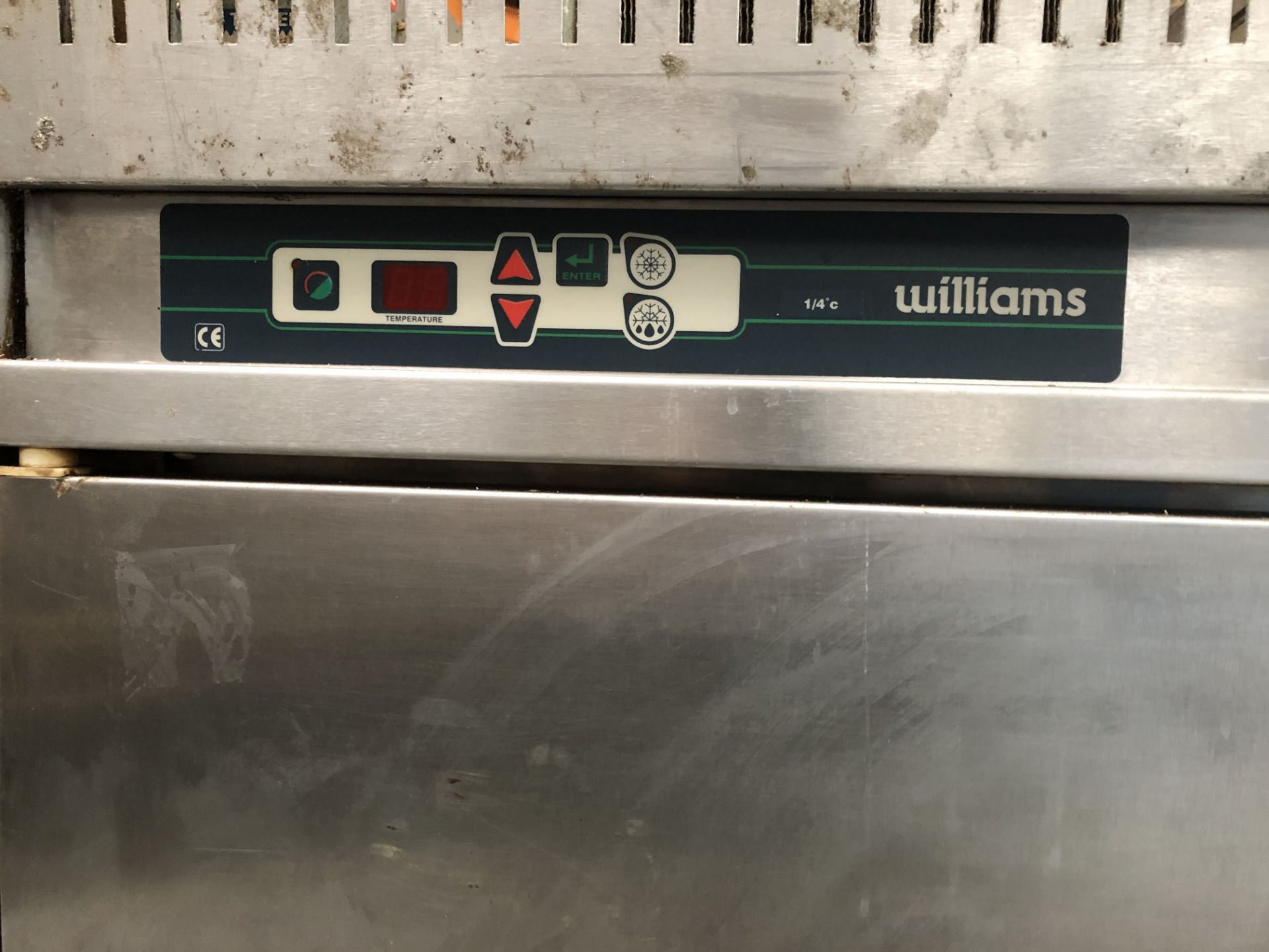 Williams S/S Double Door Fridge on Wheels - Image 3 of 4