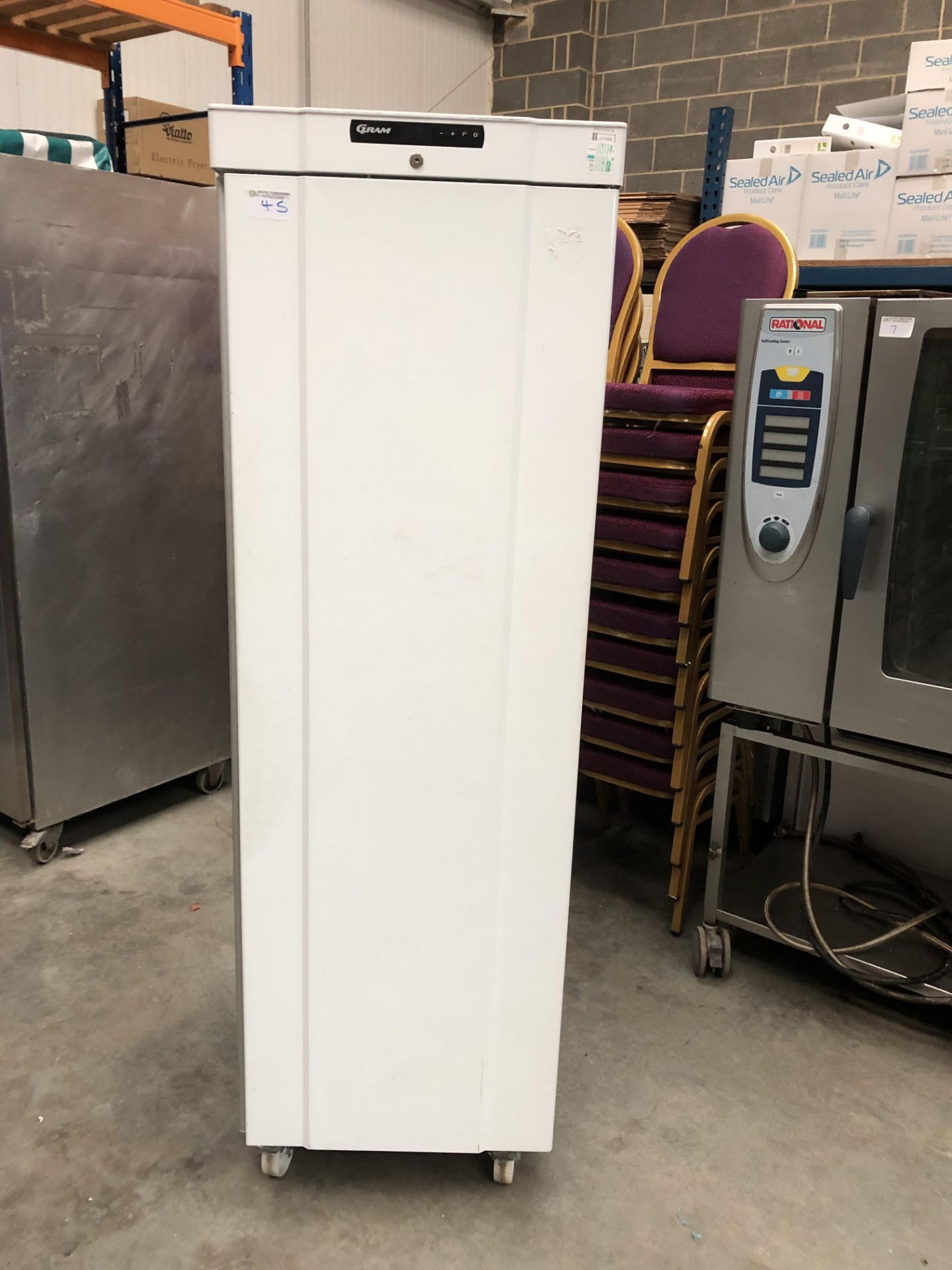 Gram Upright Single Door Fridge Slimline