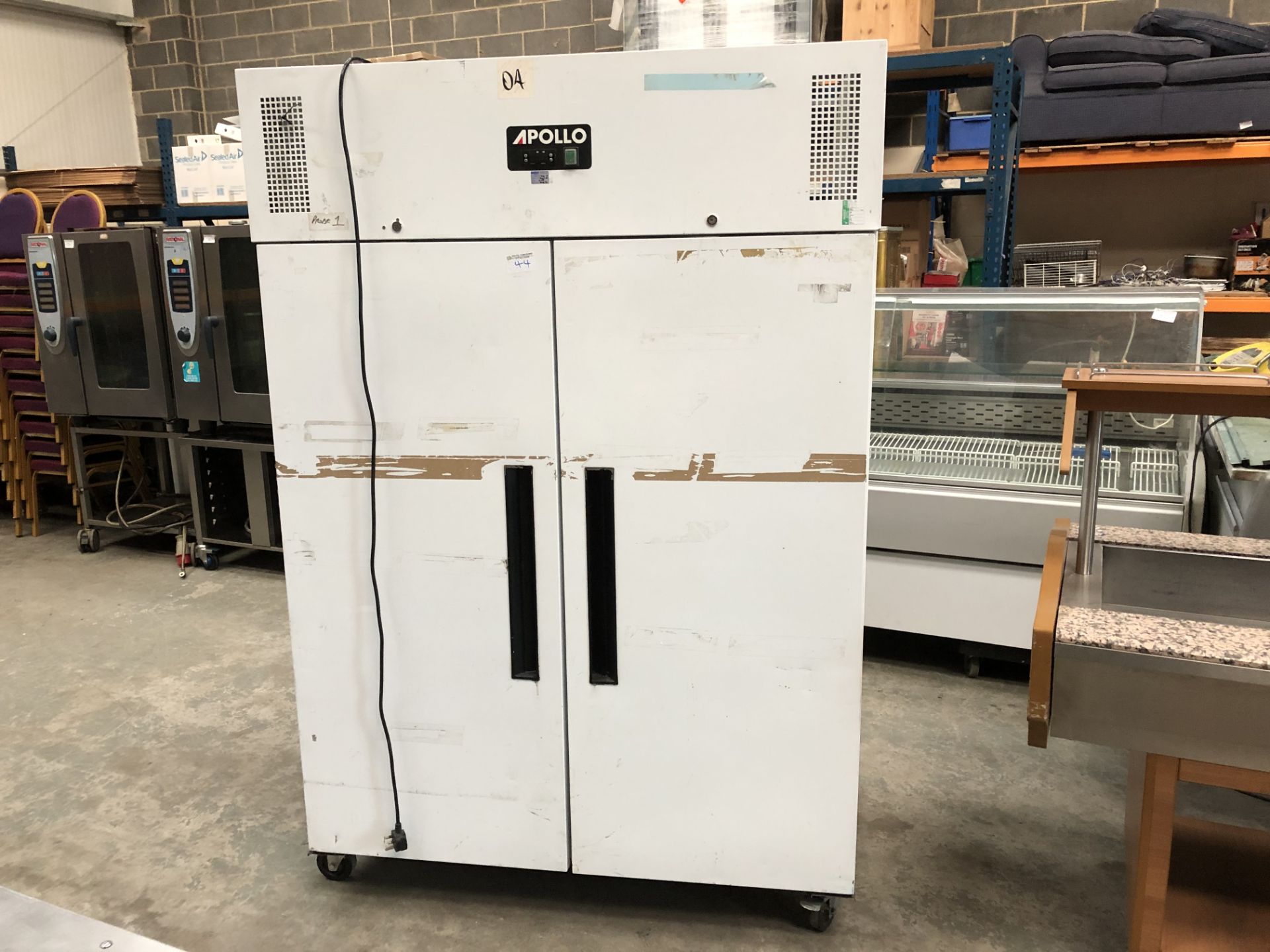 Apollo Double Door Fridge on Wheels