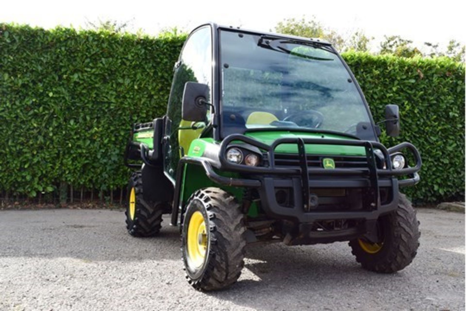 2013 John Deere Gator 855D Diesel Utility Task Vehicle With Cab - Image 7 of 9