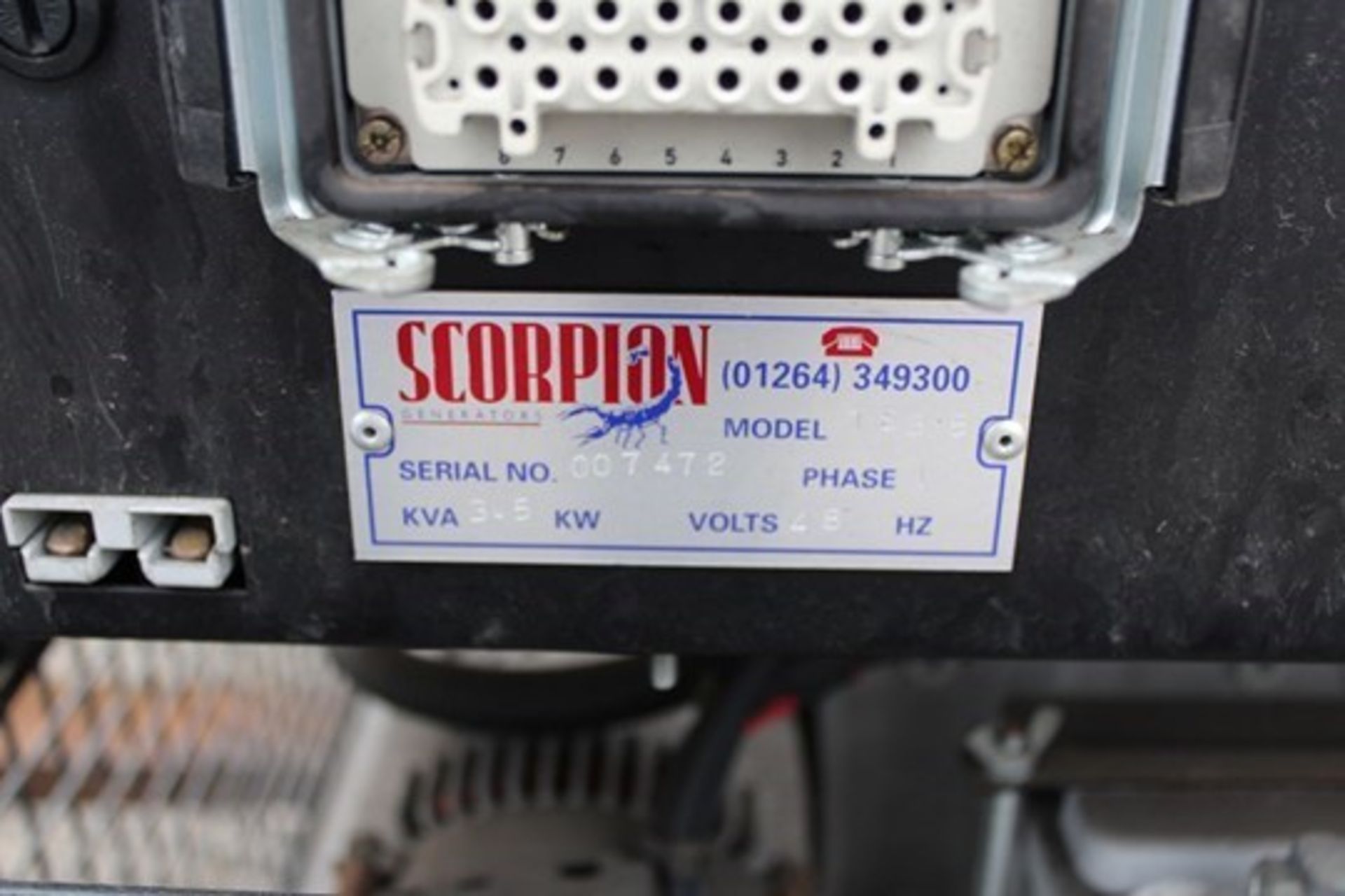 3.5 KVA Scorpion Generator LPG 18hp Kohler Engine - Image 5 of 6