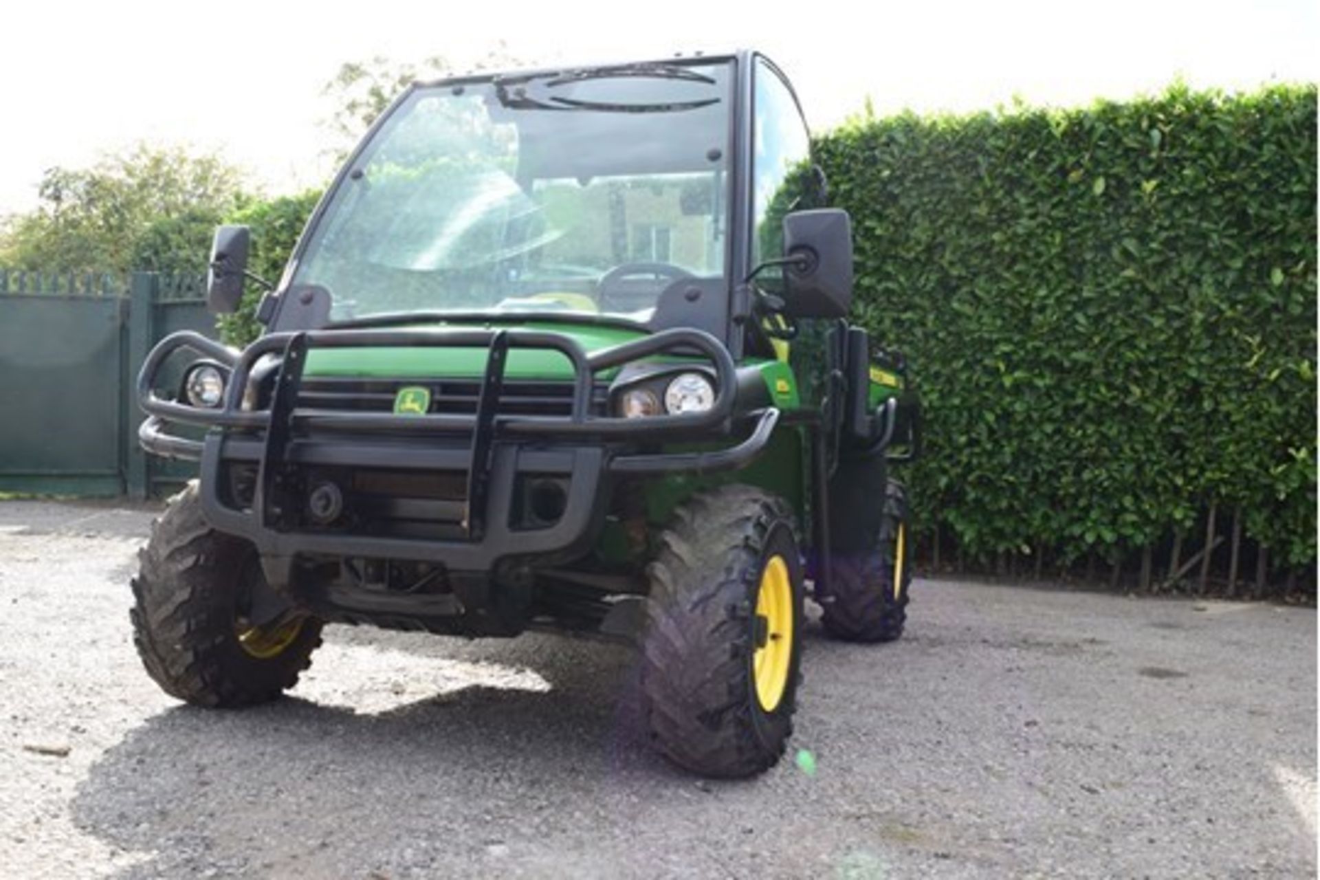 2013 John Deere Gator 855D Diesel Utility Task Vehicle With Cab - Image 6 of 9