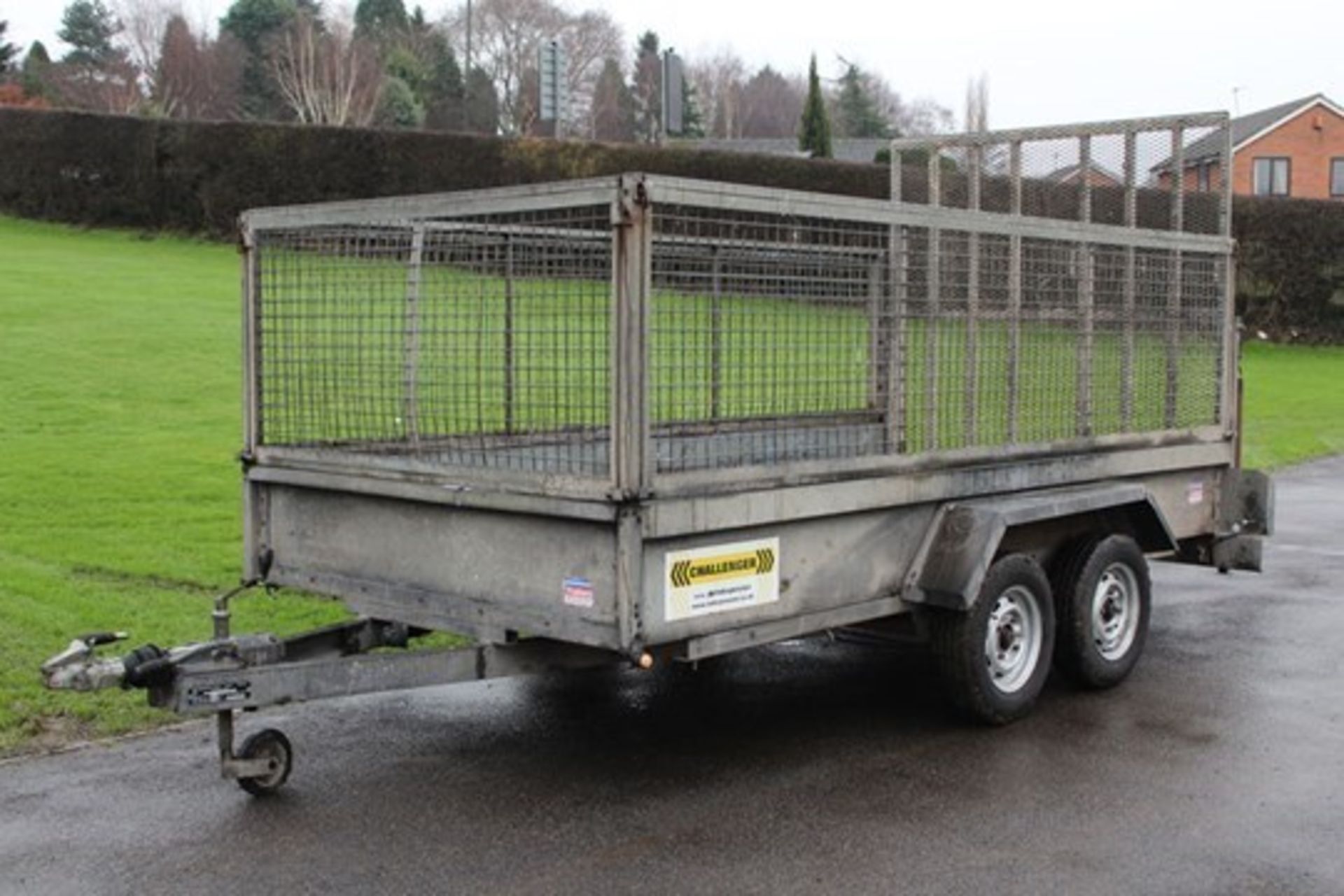 Indespension Twin Axle 2000kg Caged Trailer - Image 5 of 7