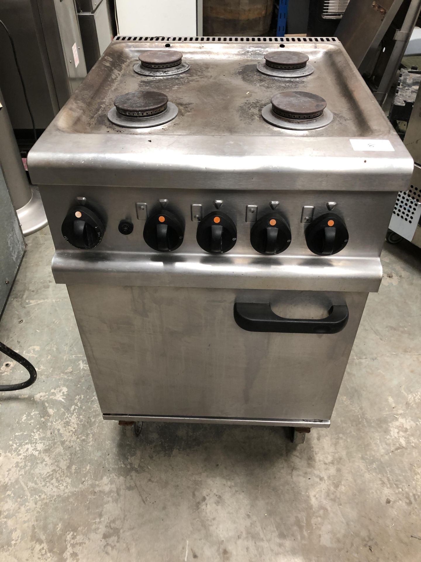 Lincat 4 Ring Nat Gas Cooking Range