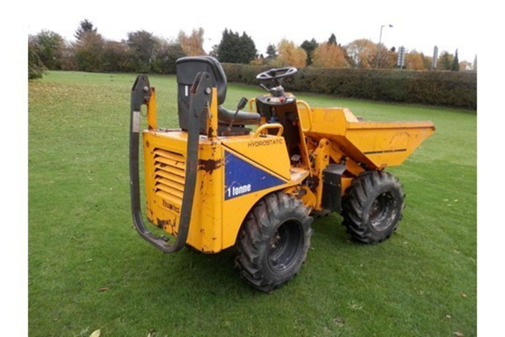 2007 Thwaites 1 Tonne Hydrostatic Hi-Tip Dumper - Image 12 of 12