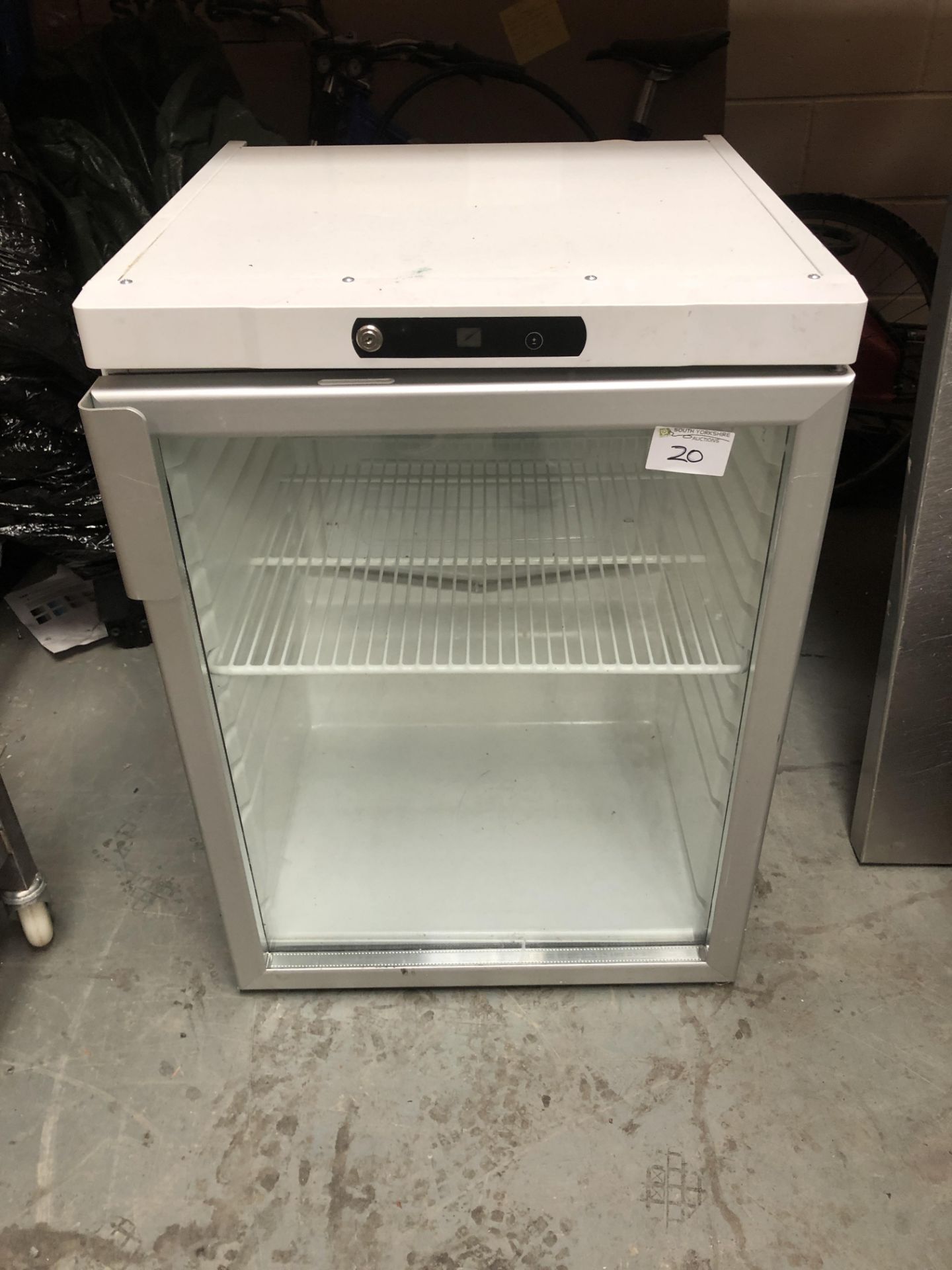 Gram Under Counter Glass Door Fridge