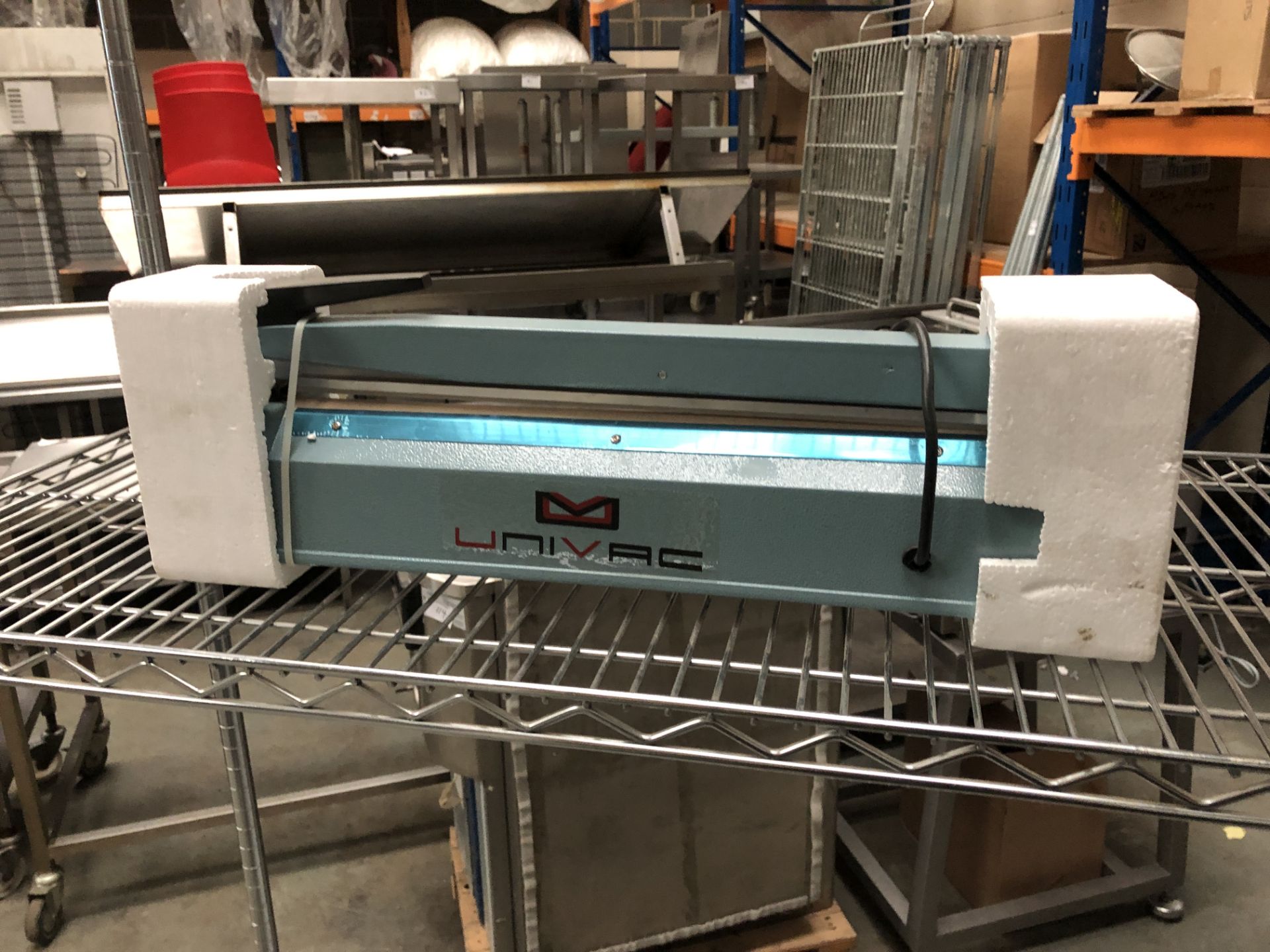 Univac Crocodile Type Impulse Sealer 400 mm Seal