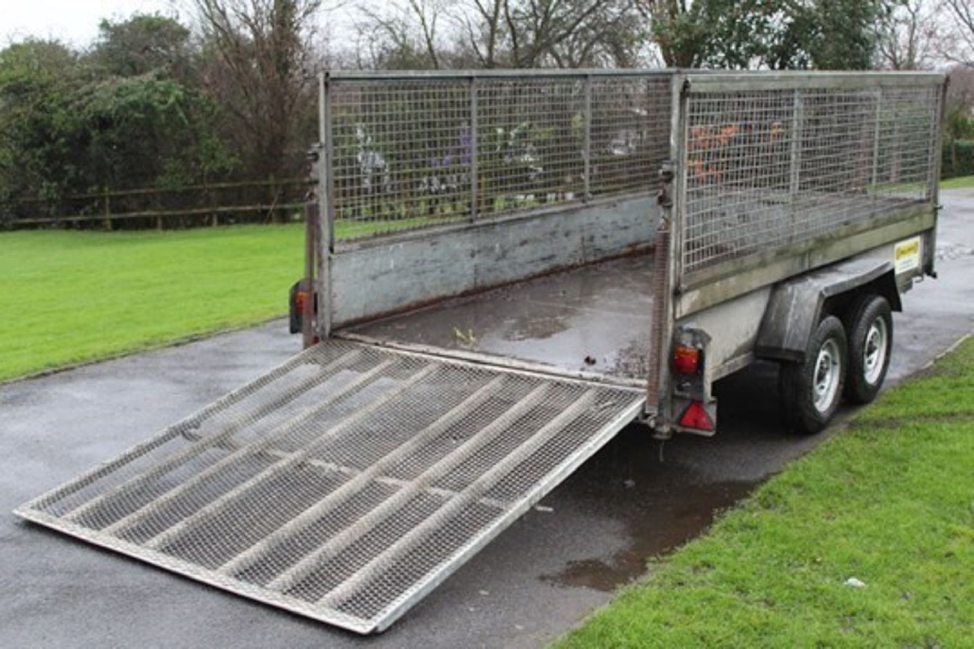 Indespension Twin Axle 2000kg Caged Trailer - Image 7 of 7