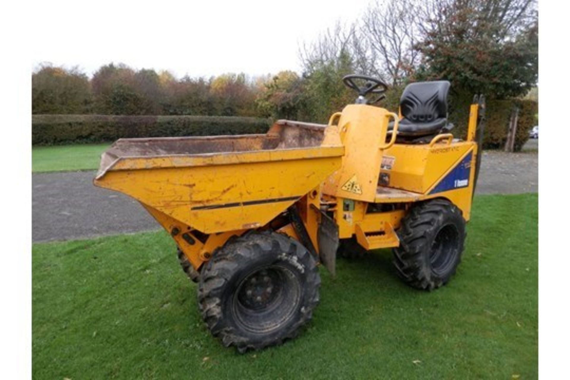 2007 Thwaites 1 Tonne Hydrostatic Hi-Tip Dumper - Image 10 of 12