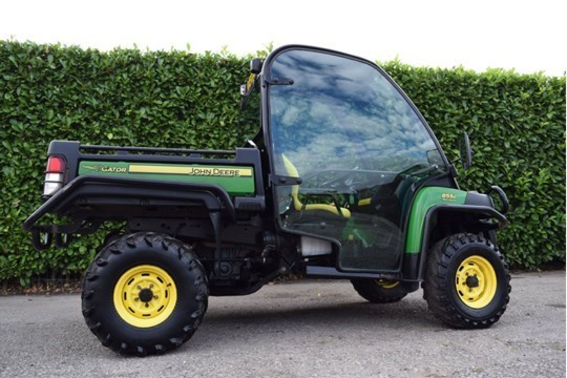 2013 John Deere Gator 855D Diesel Utility Task Vehicle With Cab