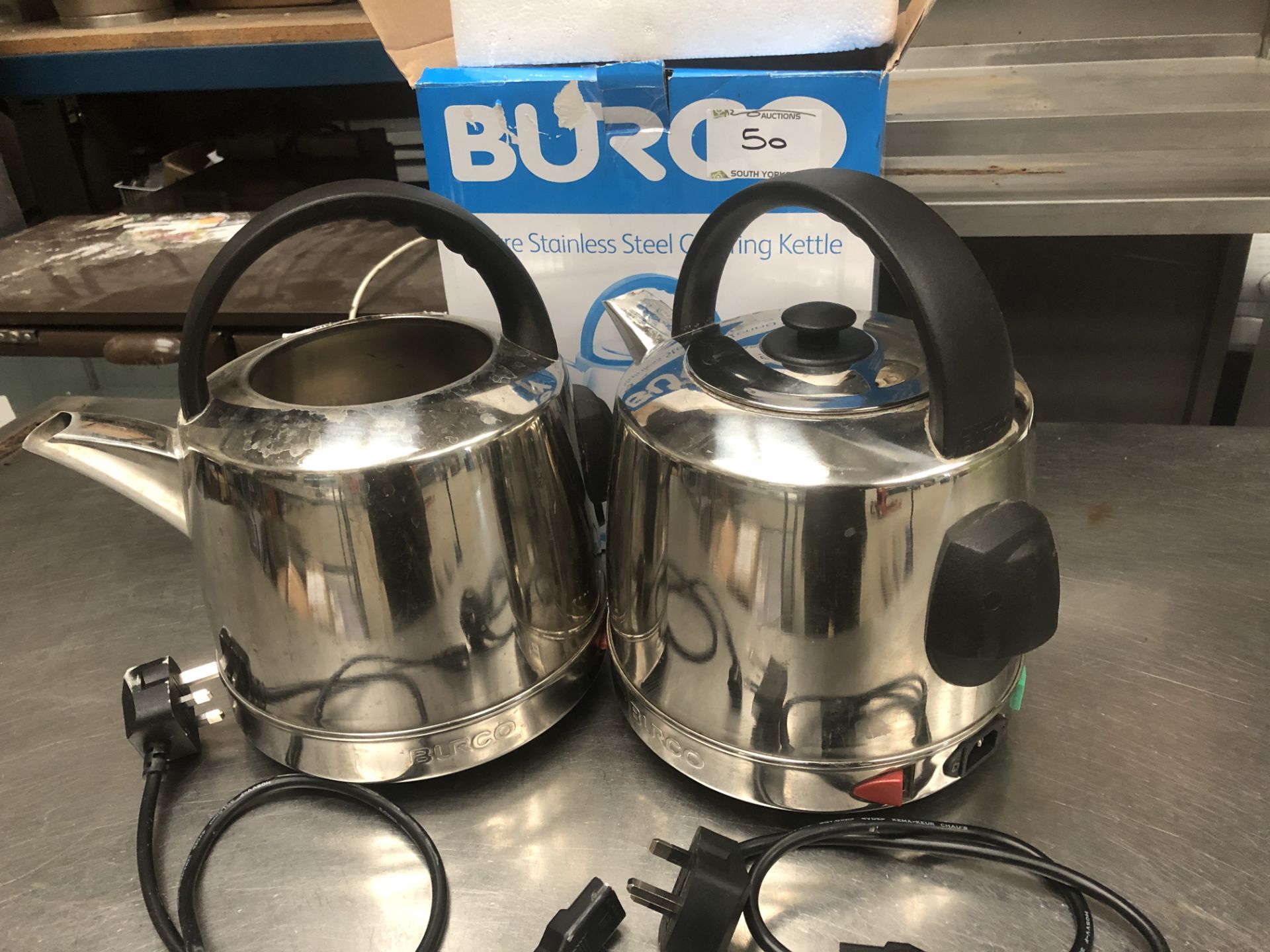 2 x Burco Commercial Kettles