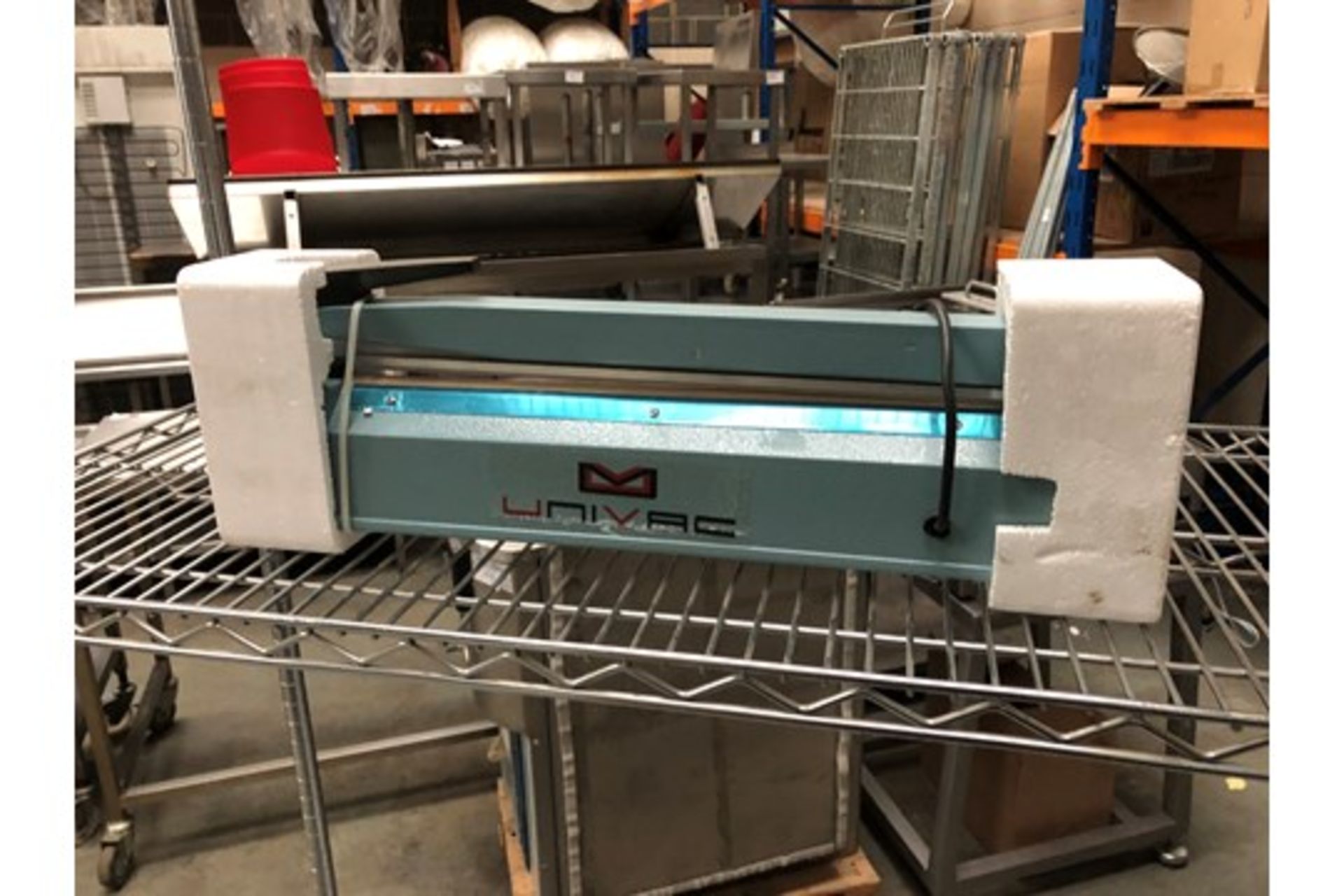 Univac Crocodile Type Impulse Sealer 400 mm Seal