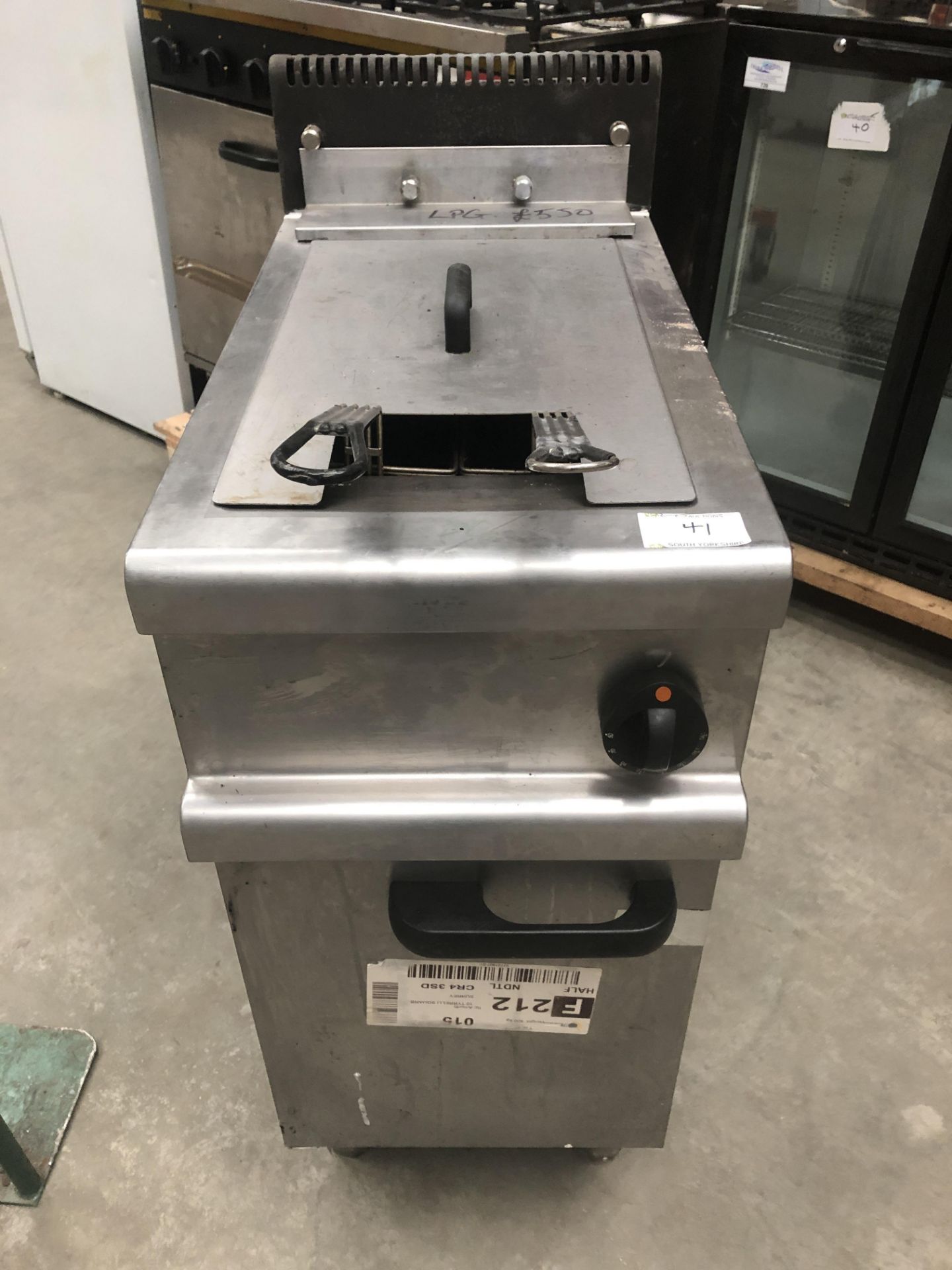 Lincat Double Fryer, LPG With Baskets