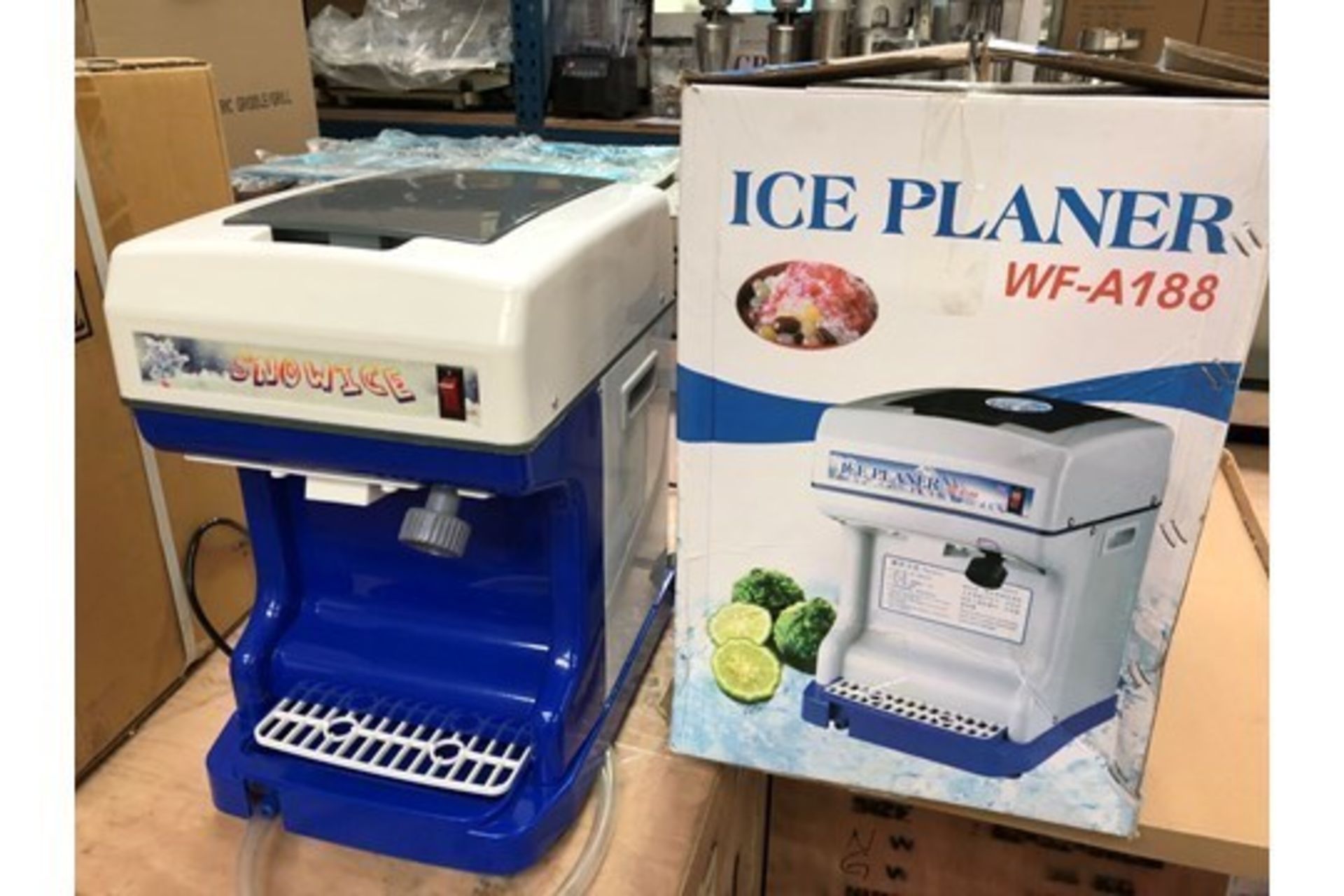New Boxed Snow Cone Maker Ice Shaver