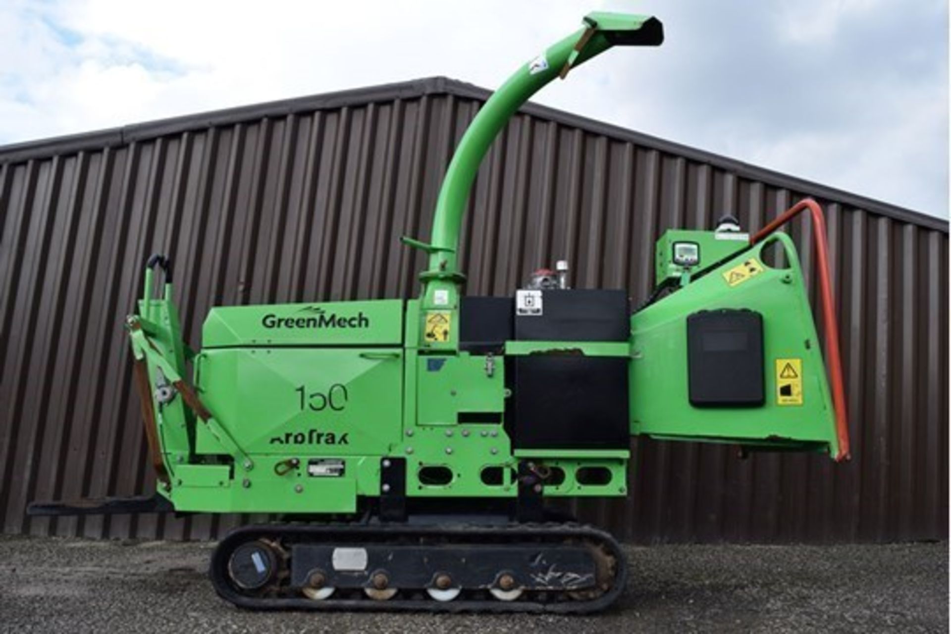 2014 GreenMech ArbTrak 150-35 6" Tracked Chipper - Bild 5 aus 6